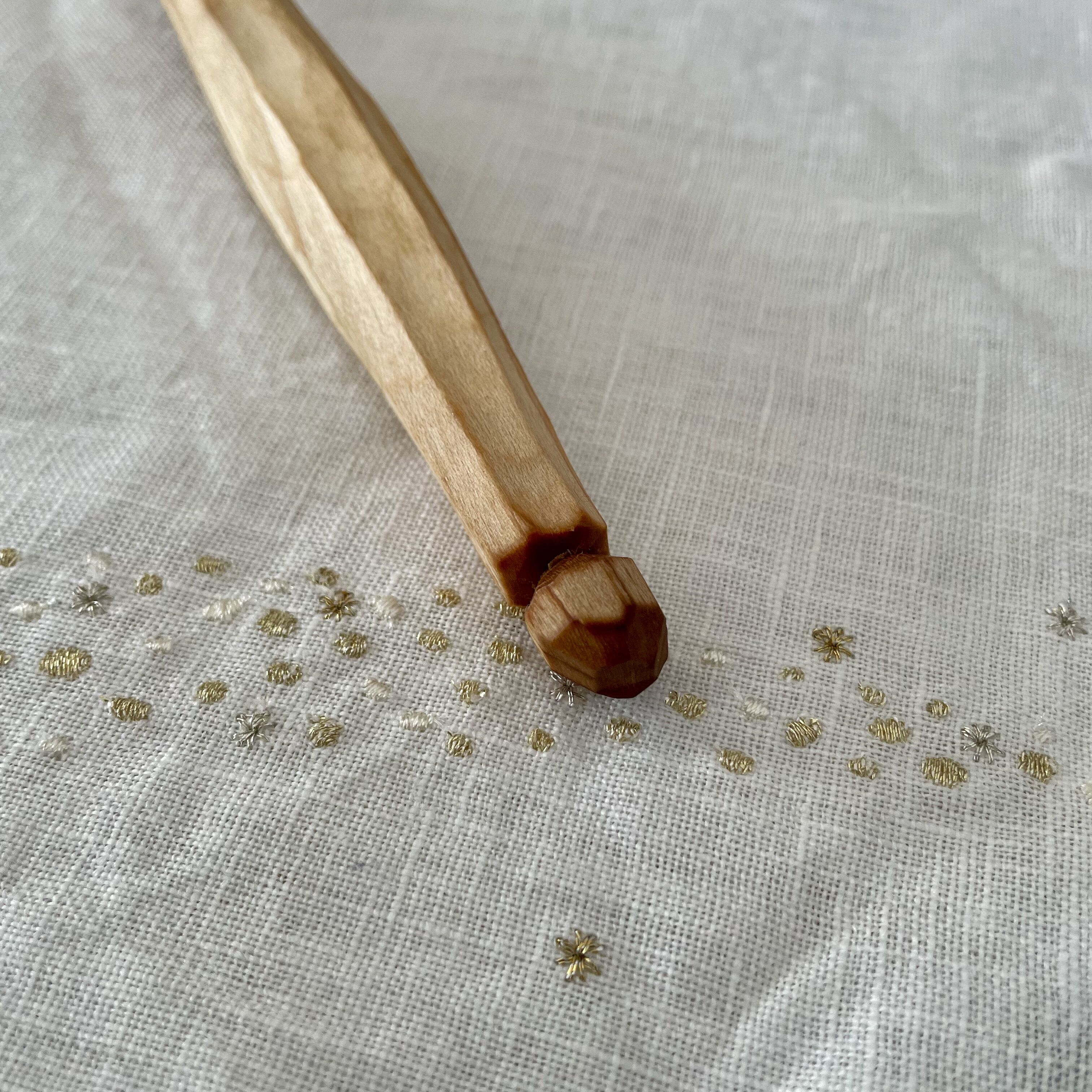 13" teardrop cooking spoon