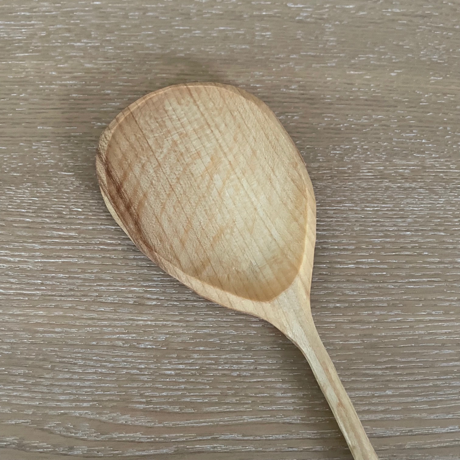 12" Baked Maple cooking spoon