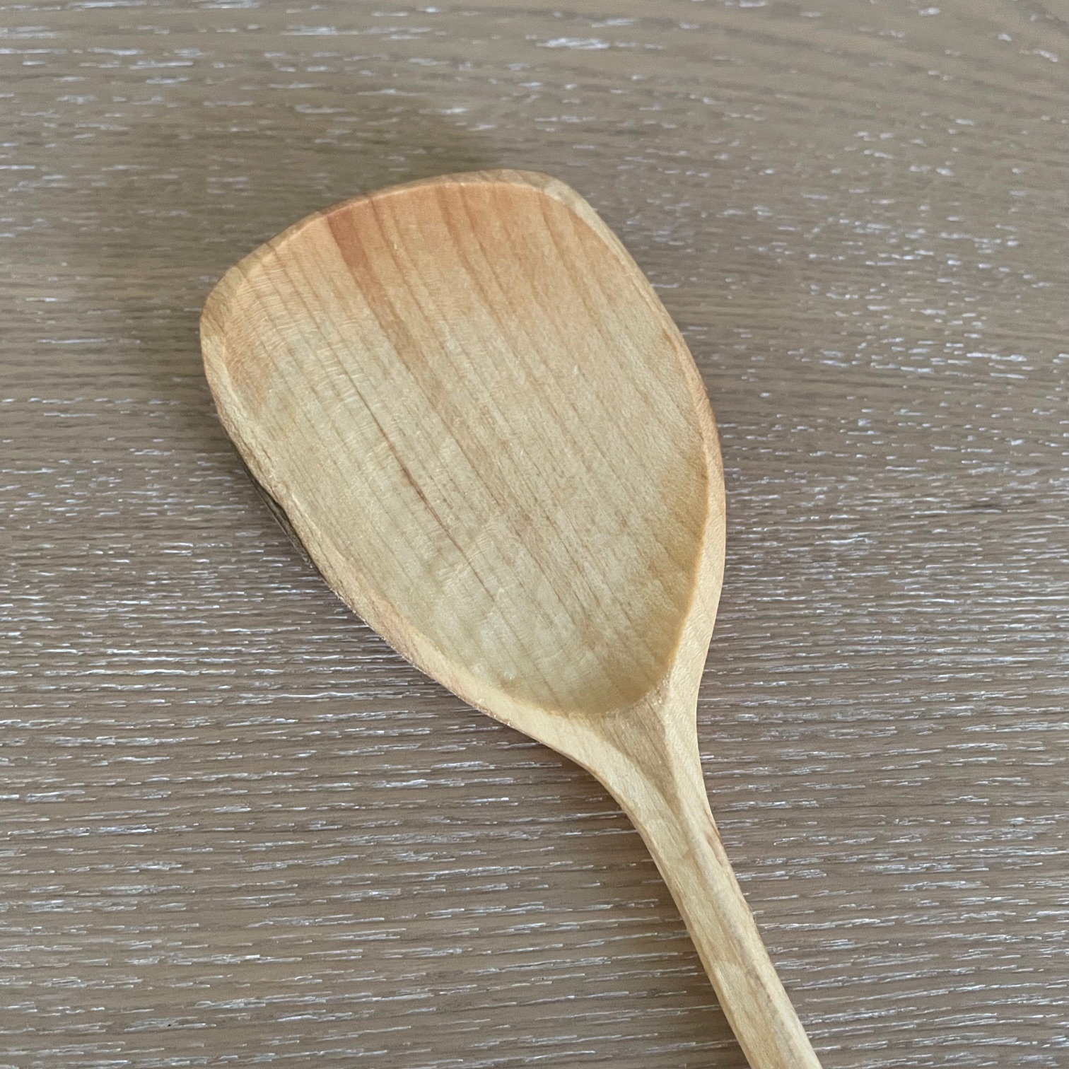 12" Baked Maple cooking spoon