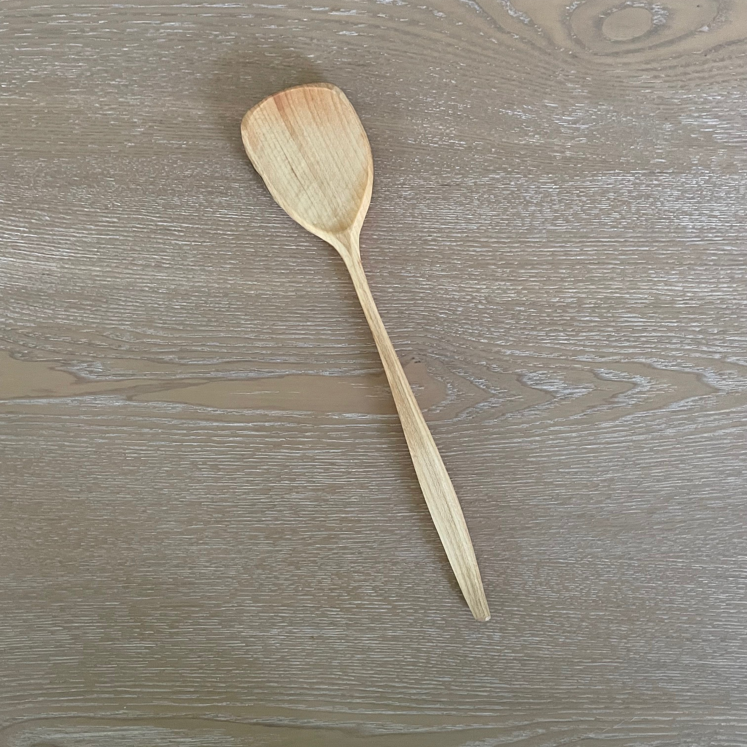 12" Baked Maple cooking spoon