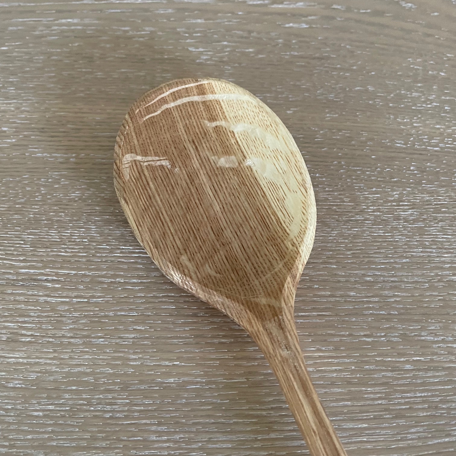 12" White Oak cooking spoon