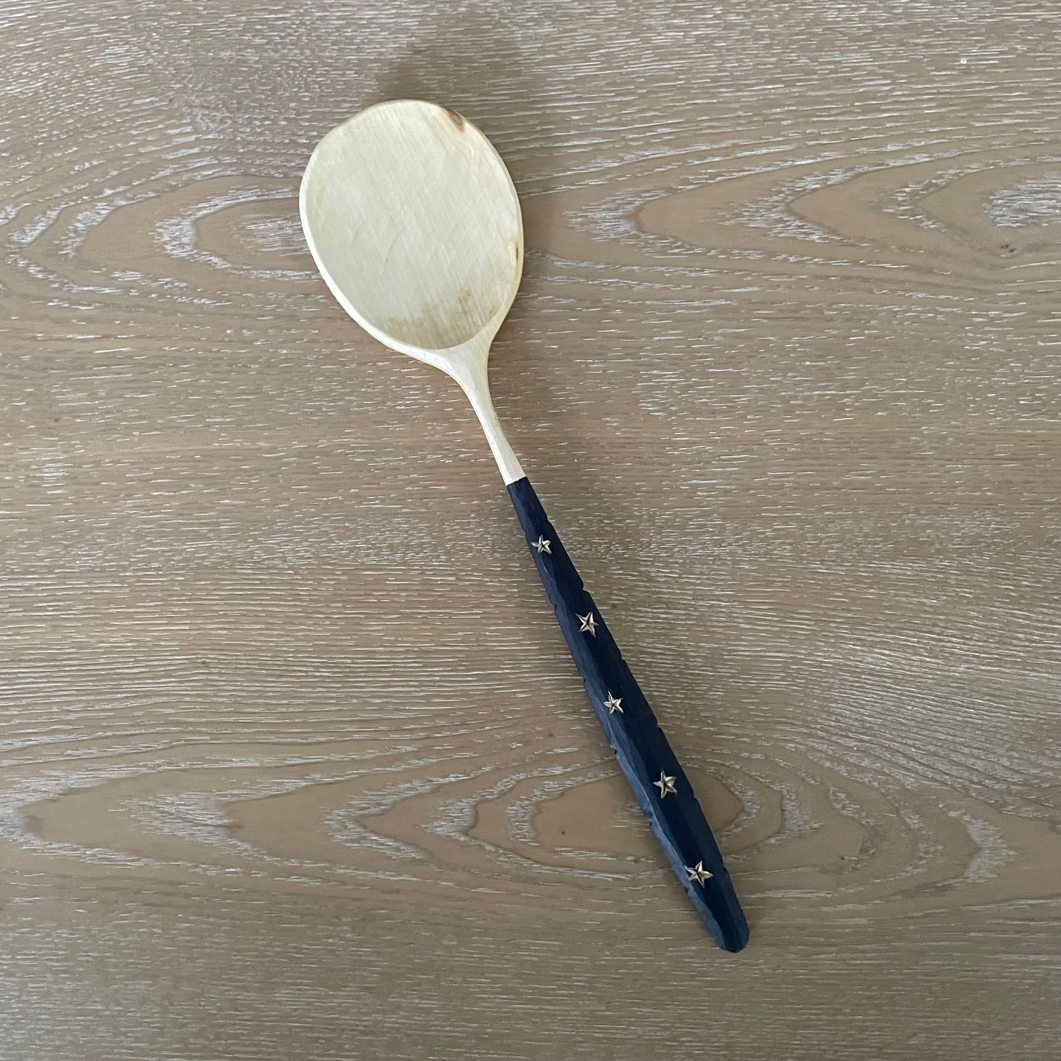 12" Painted "Star" spoon
