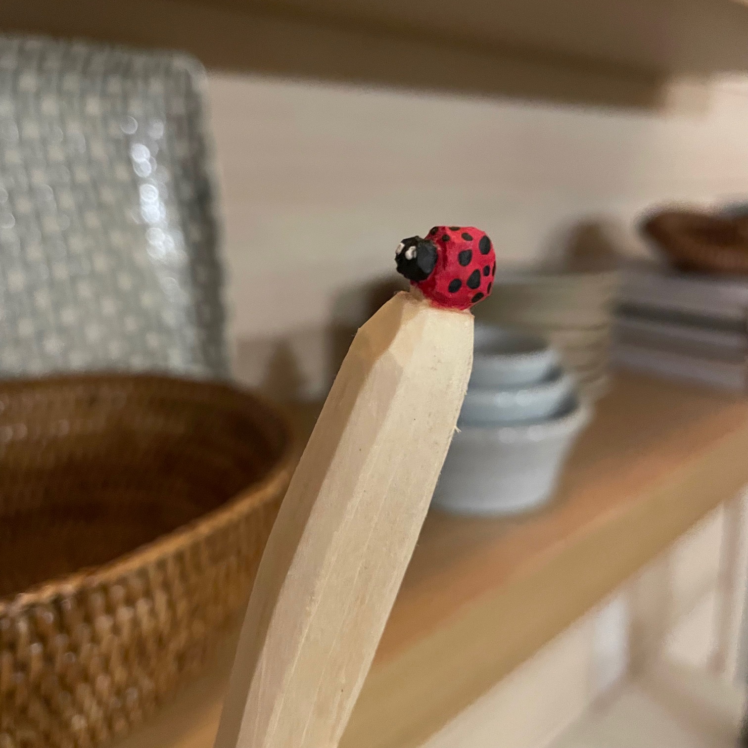 12" Ladybug spoon