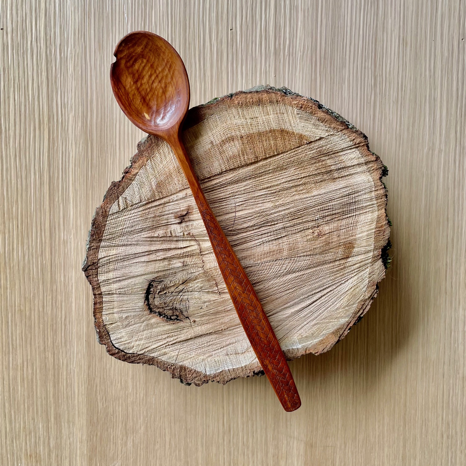 Herringbone Basket-weave Spoon