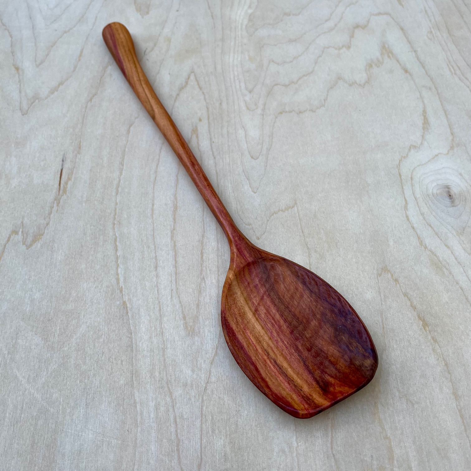 13" Cherry cooking spoon