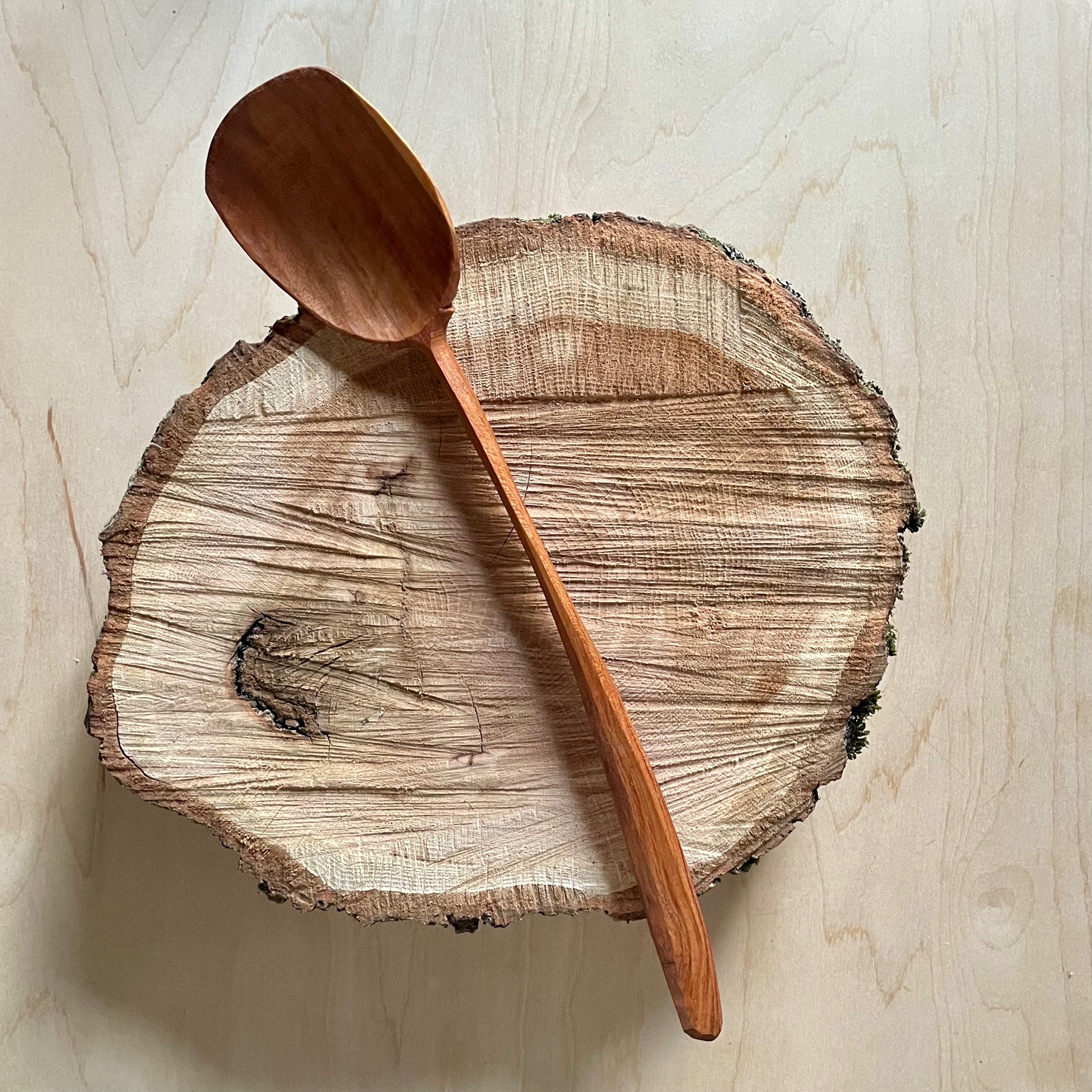 13" Cherry Cooking Spoon