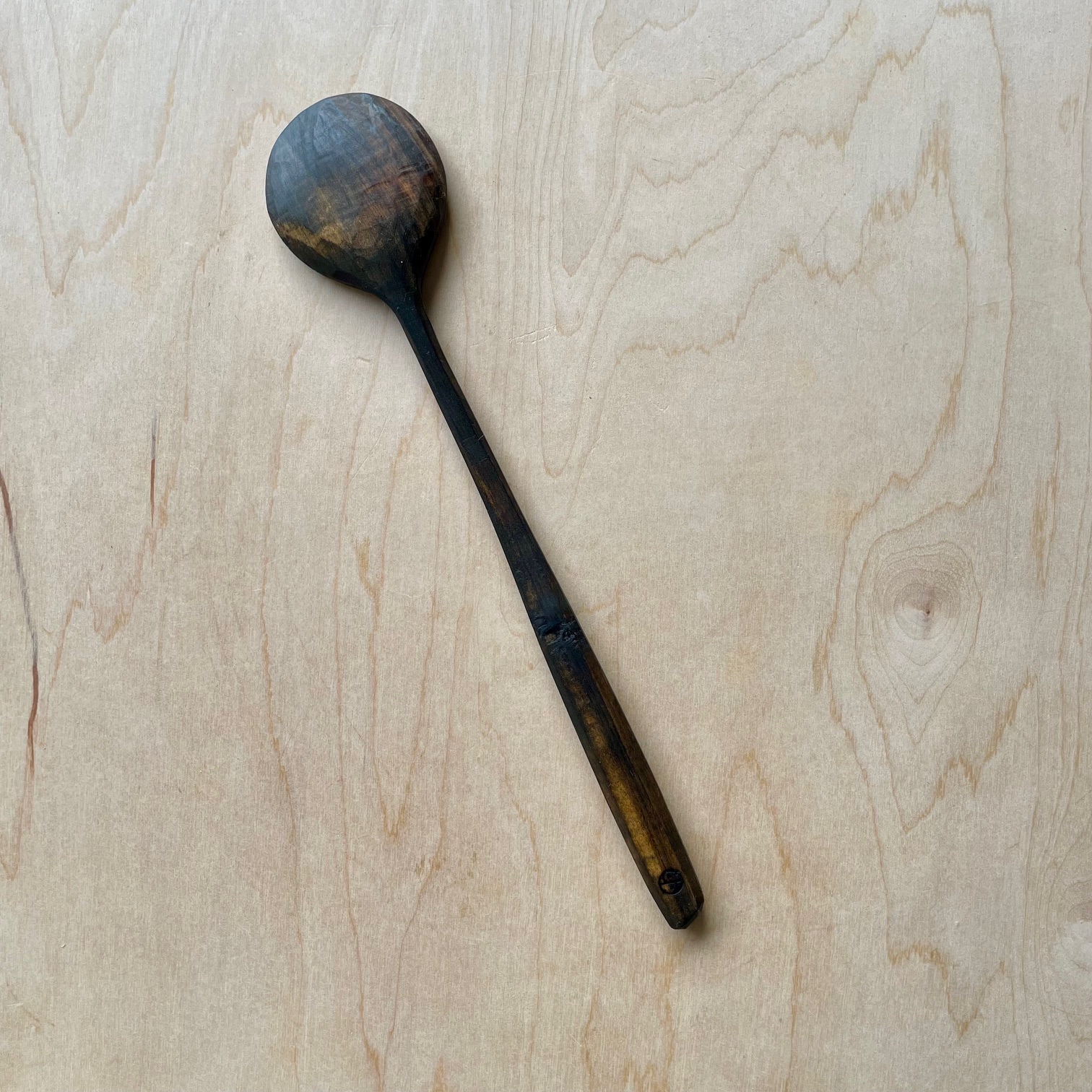 Small Ebonized Cooking Spoon