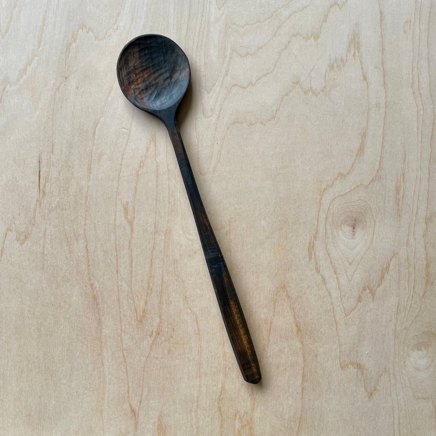 Small Ebonized Cooking Spoon