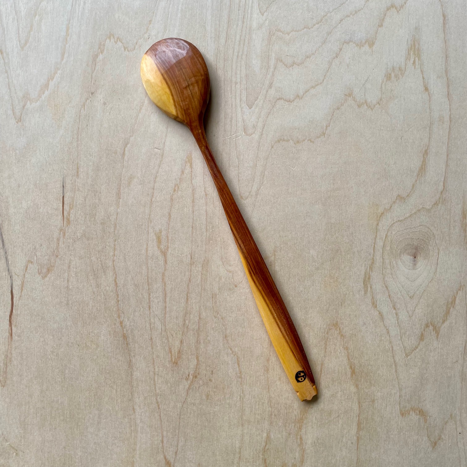 Two-Tone Tasting Spoon with Flowers