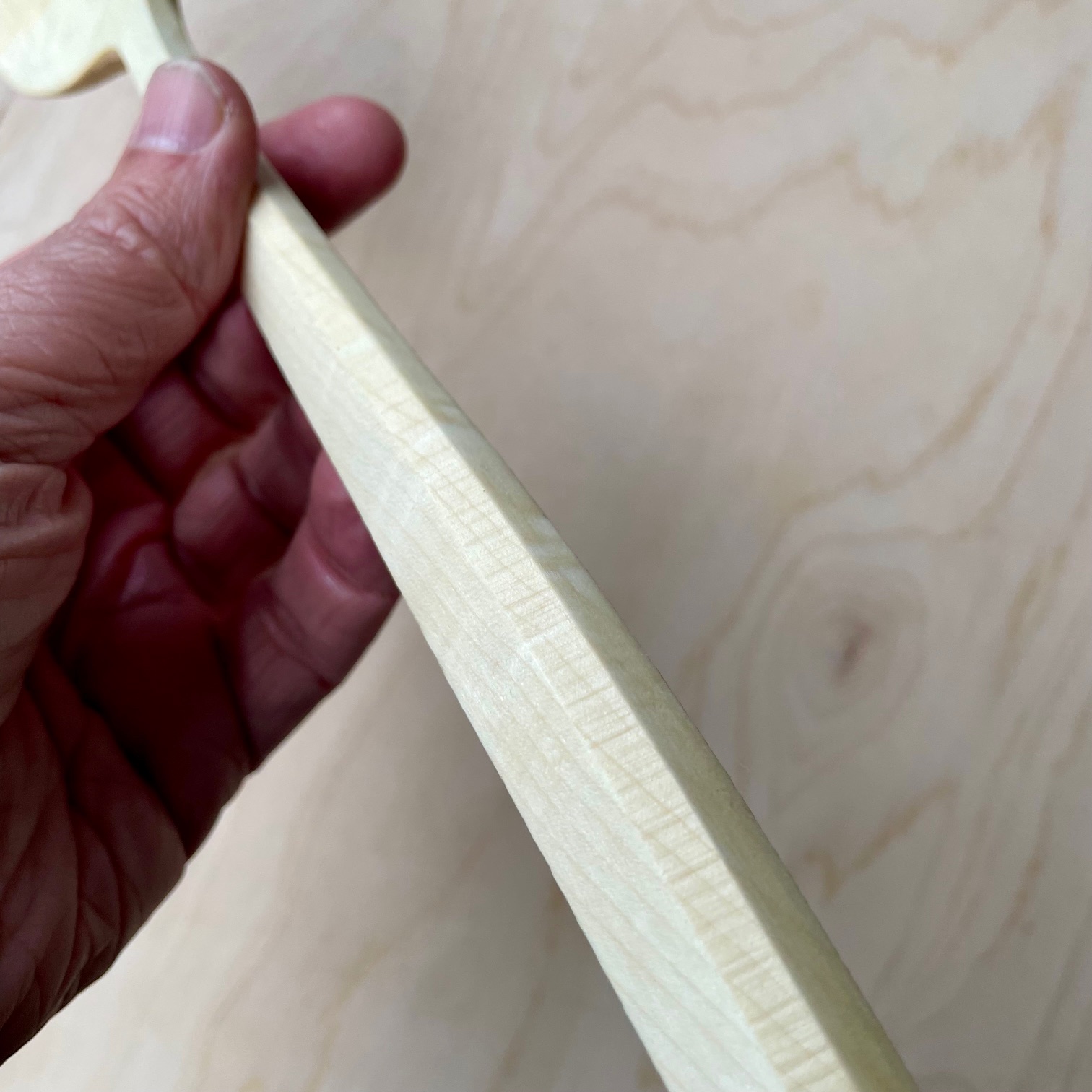 12" Maple cooking spoon
