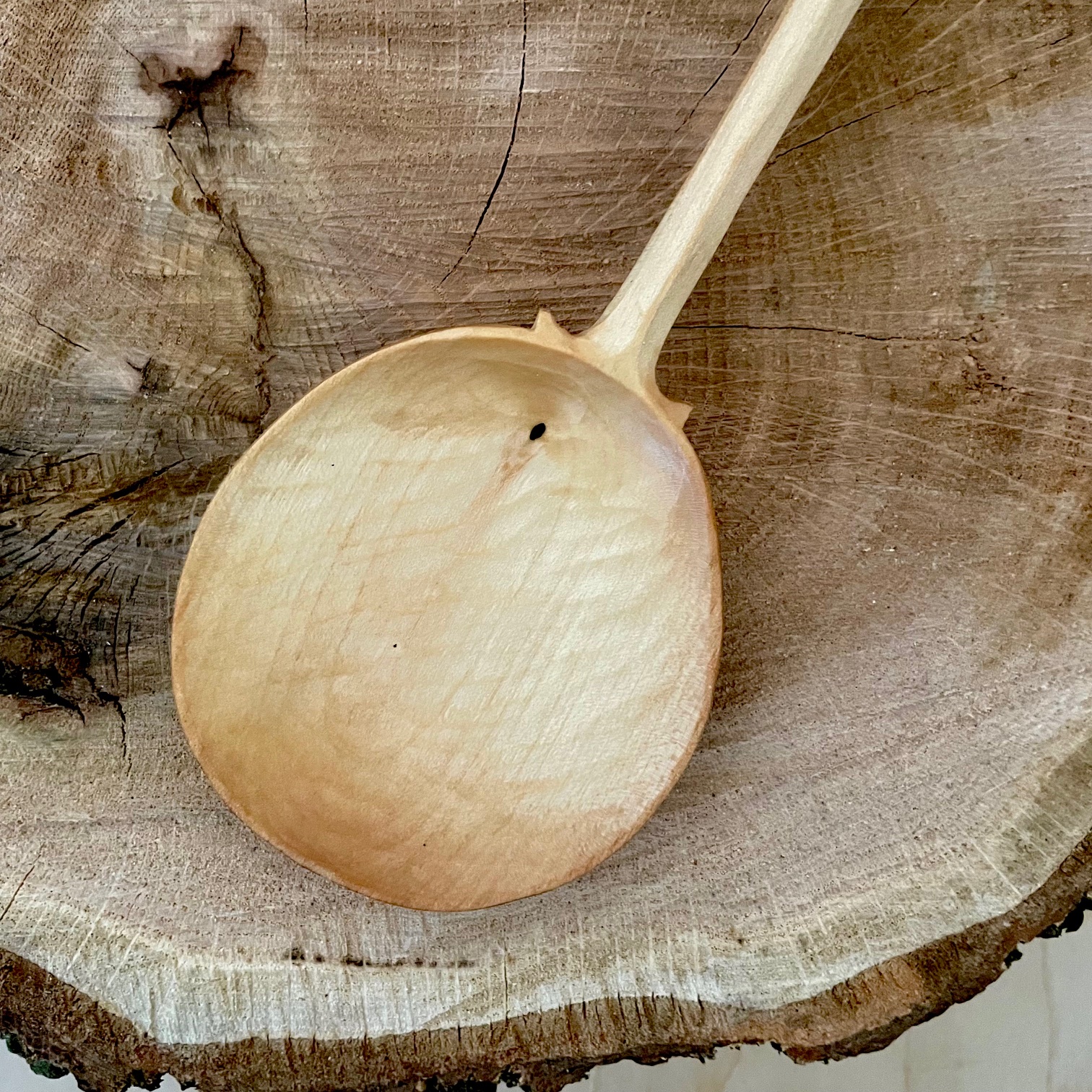 Elegant Maple Cooking Spoon 