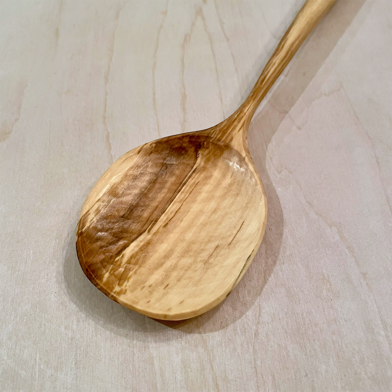 13" Spalted Pear cooking spoon