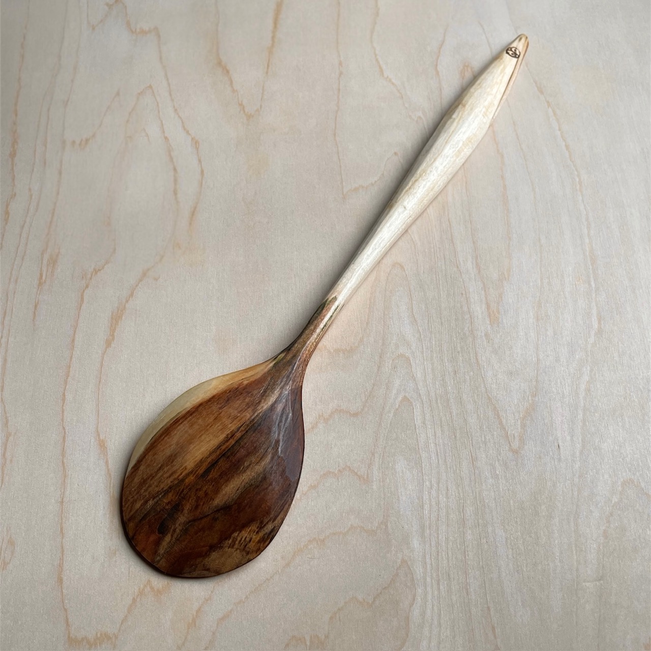 13" Maple cooking spoon
