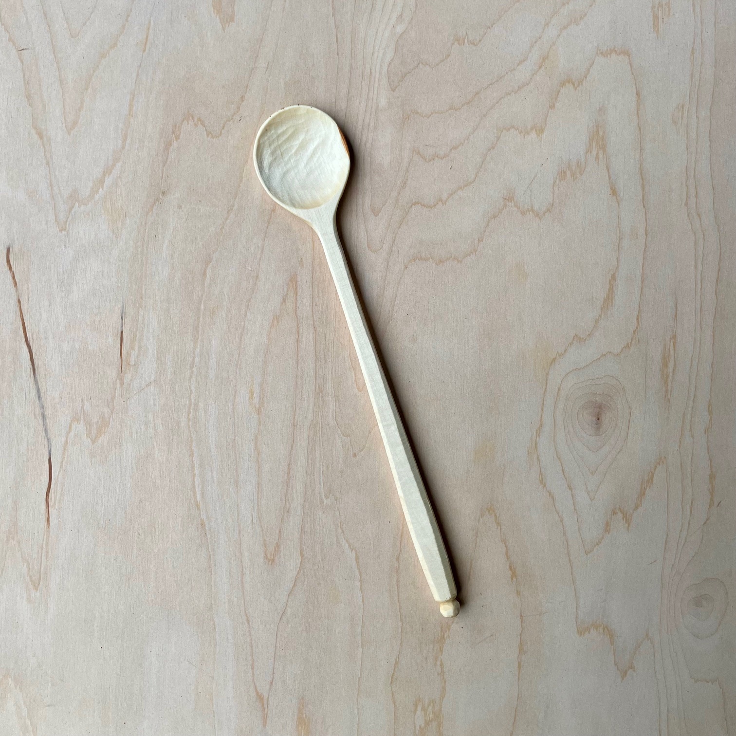11" Maple stirring spoon