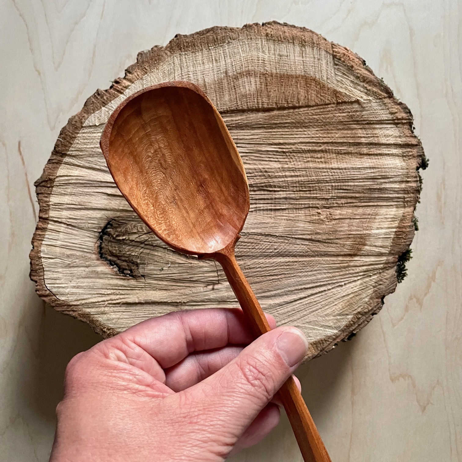 13" Cherry Cooking Spoon