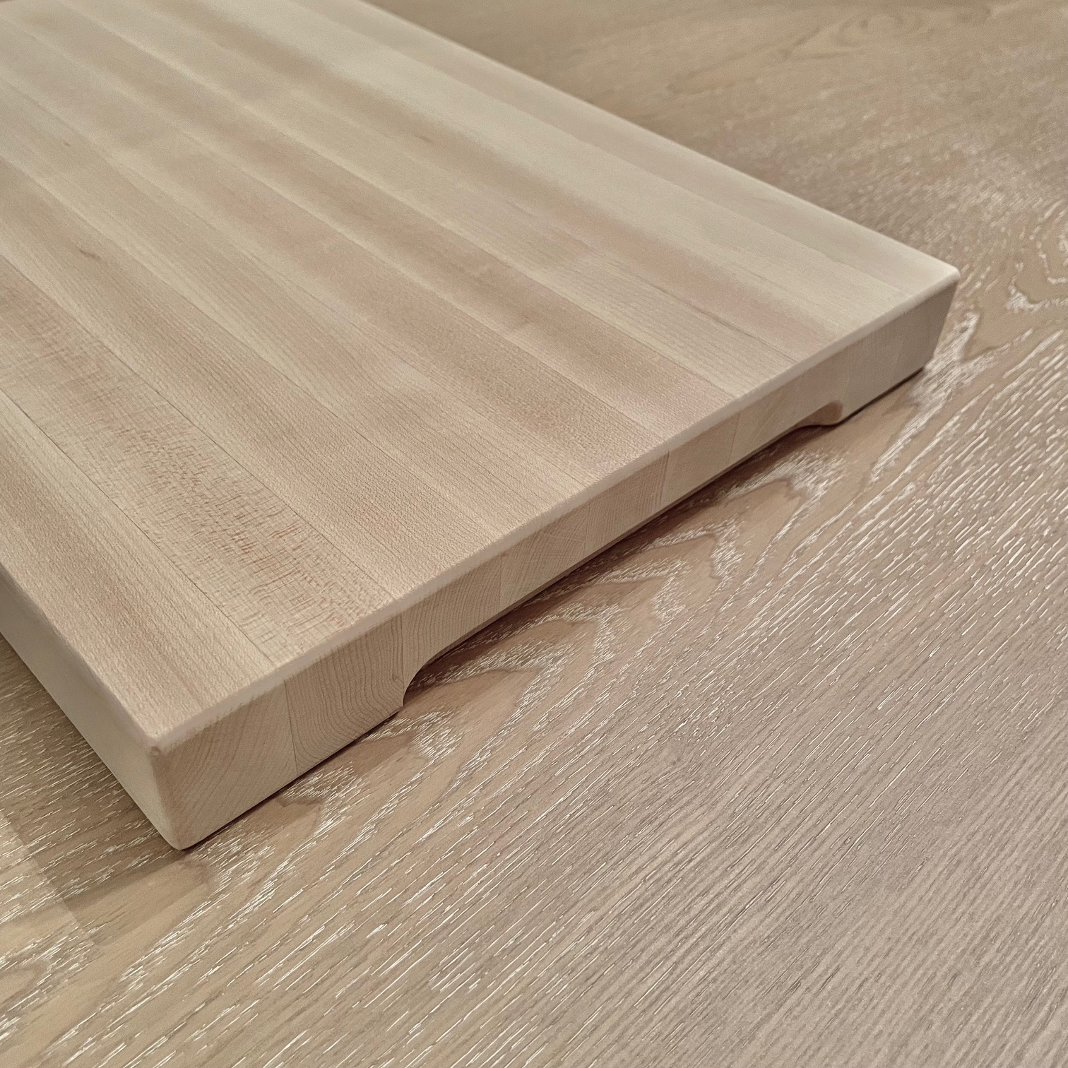 9" x 12" Cutting board with hand-carved lettering / emblem
