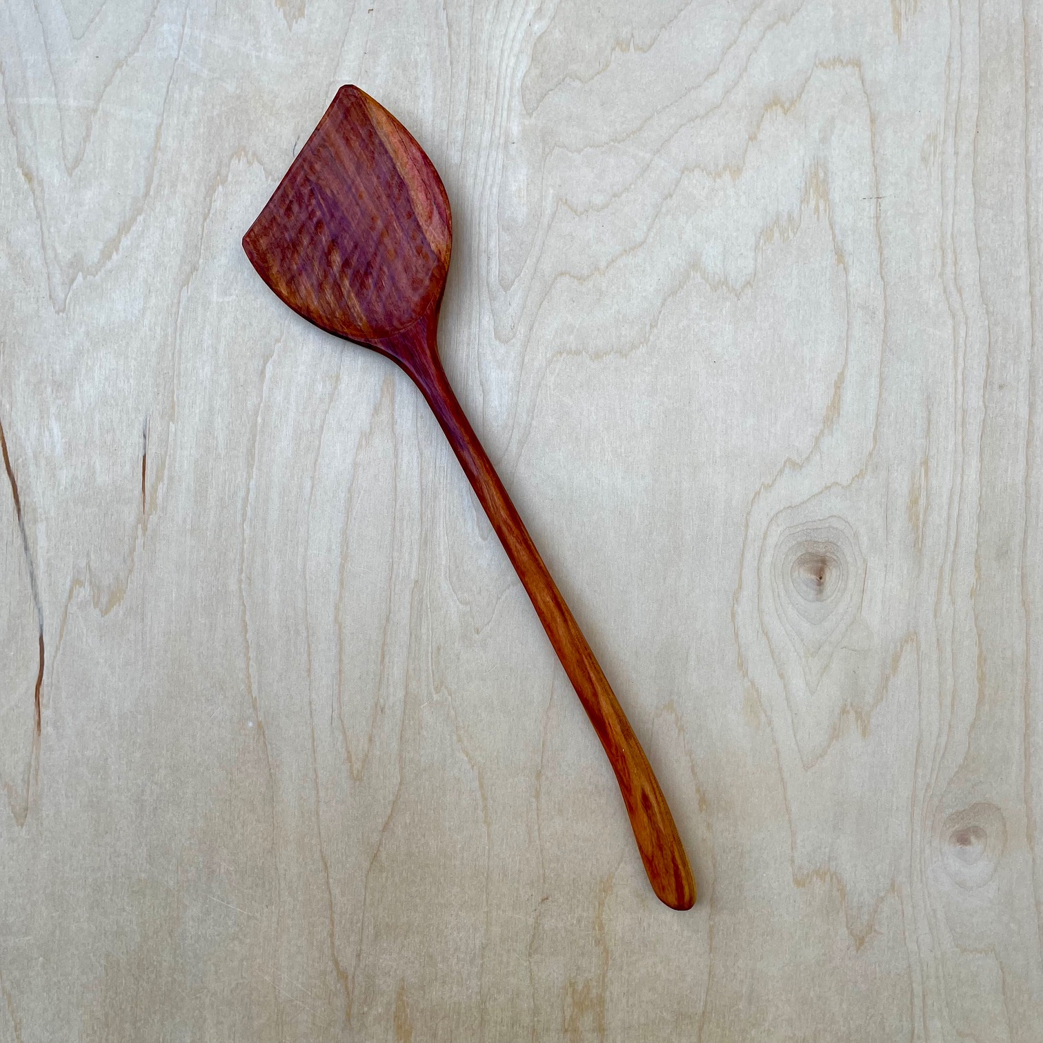12" Right-handed Cherry scraper spoon