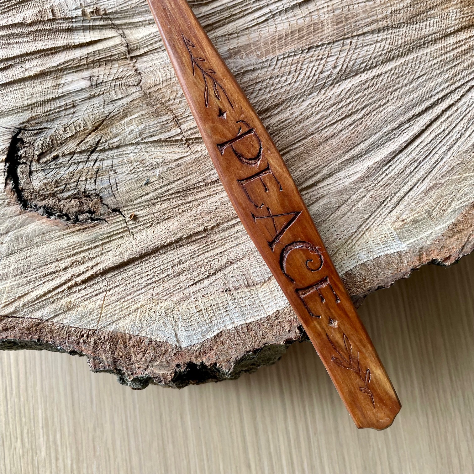 "Peace" Serving Spoon