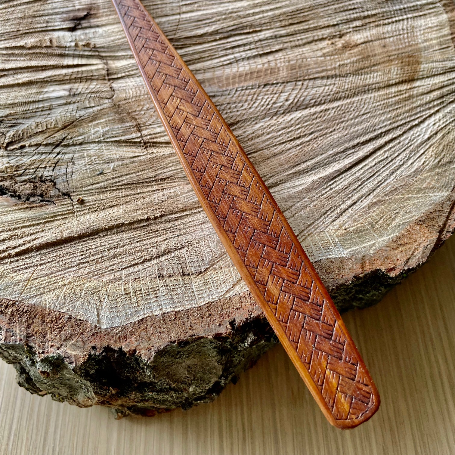 Herringbone Basket-weave Spoon