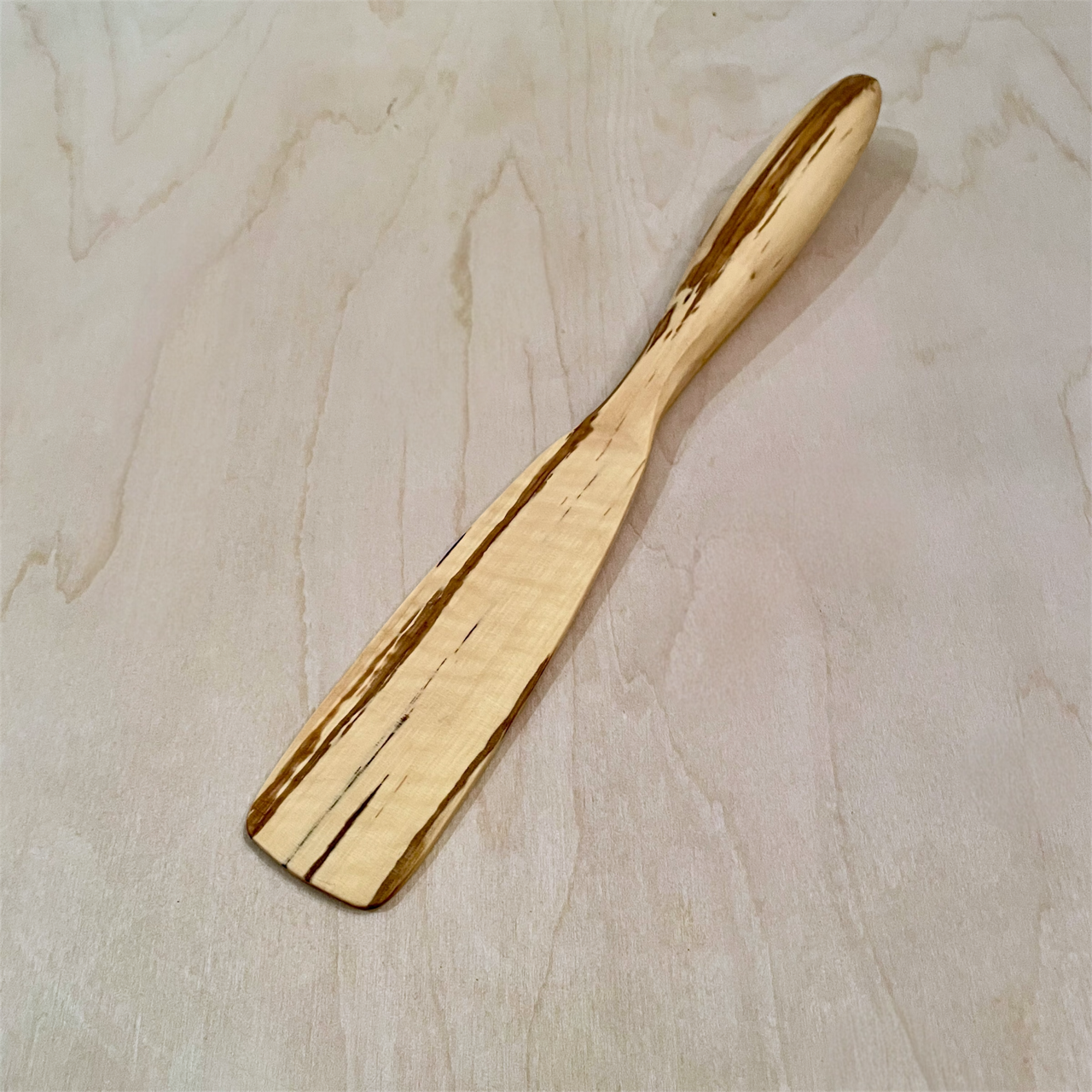 11" Spalted Pear spurtle