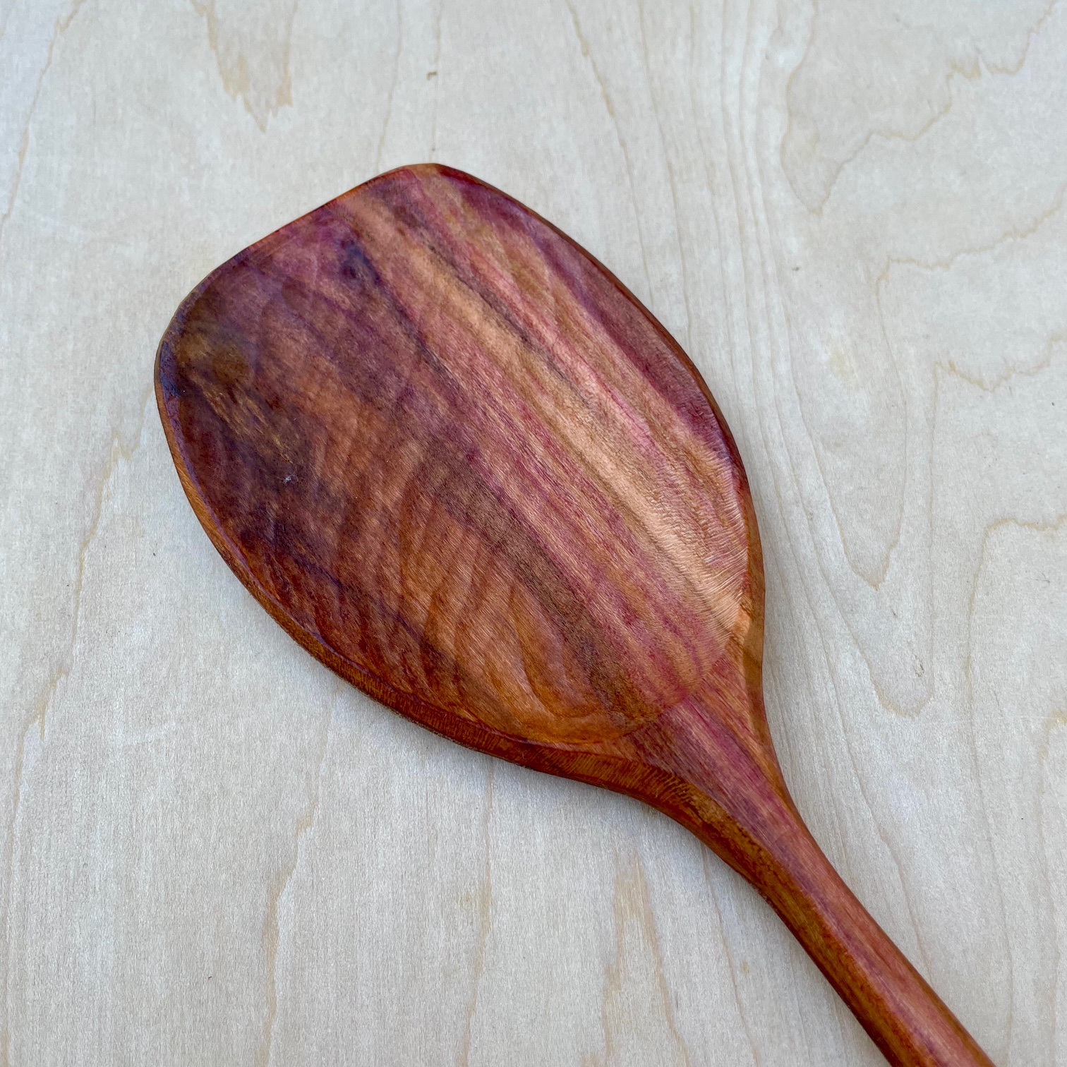 13" Cherry cooking spoon