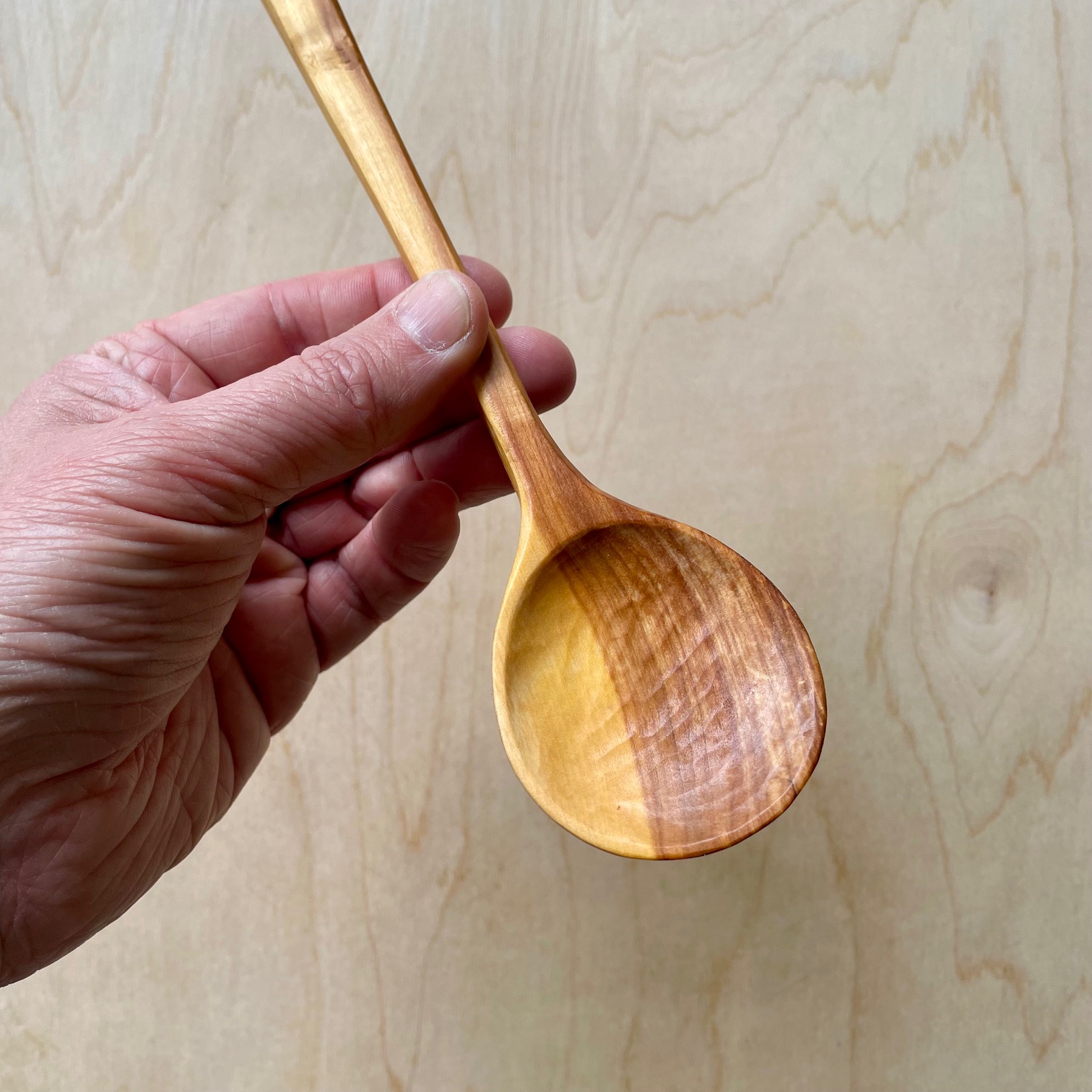 Small Two-Tone Cooking Spoon