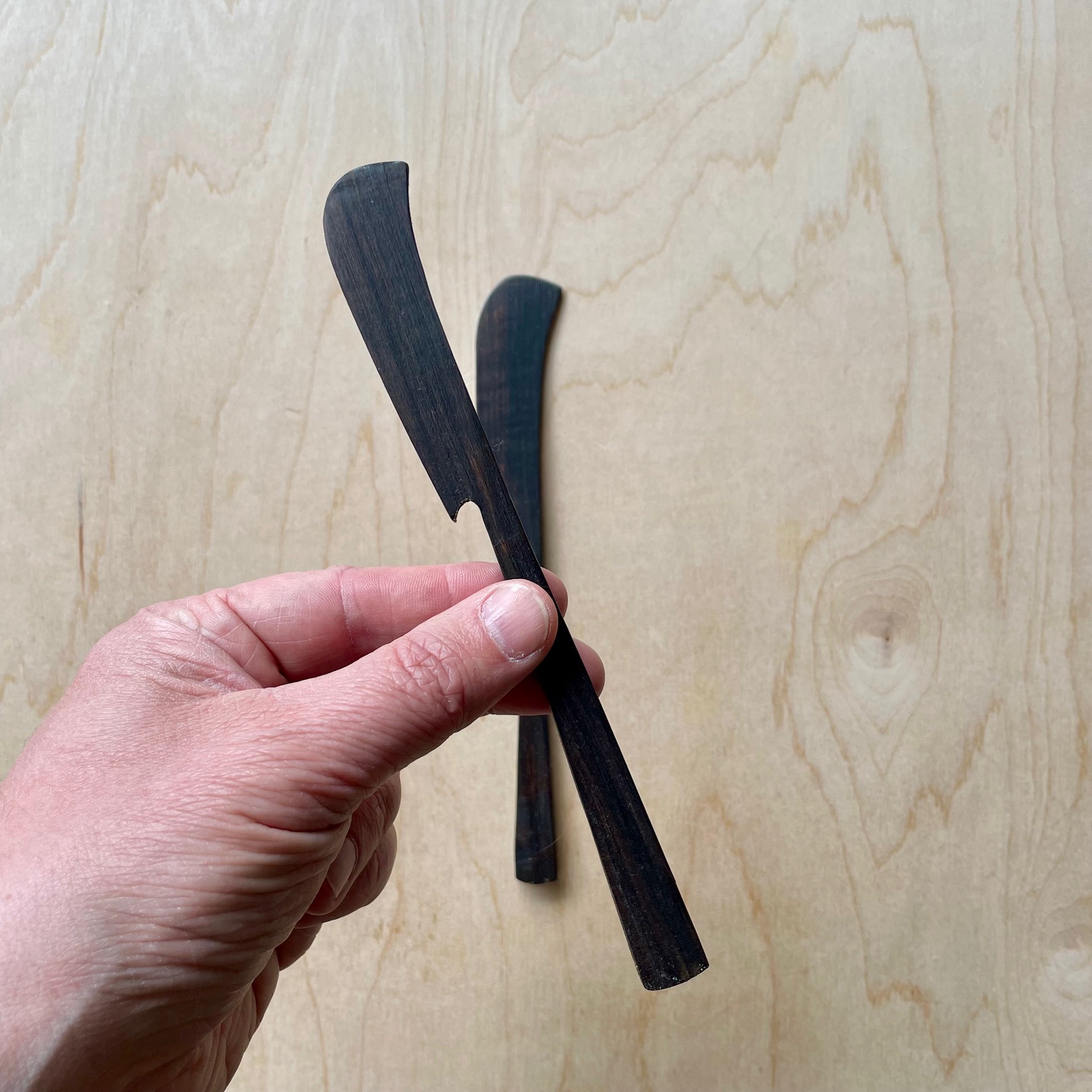 Ebonized Spreaders - Set of 2