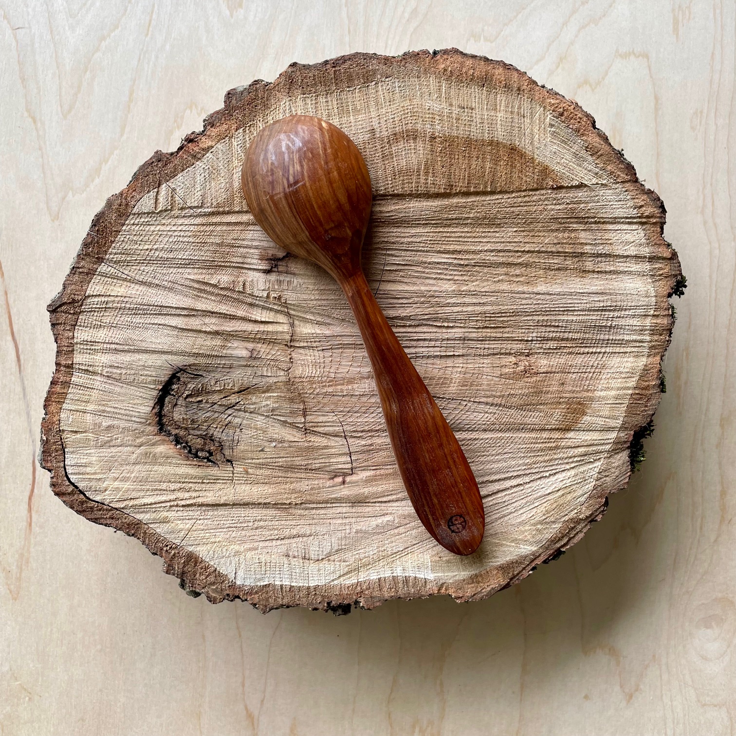 Chip Carved Coffee Scoop