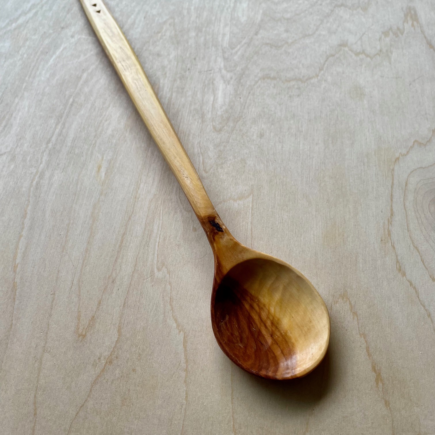 Small Two-Tone Cooking Spoon