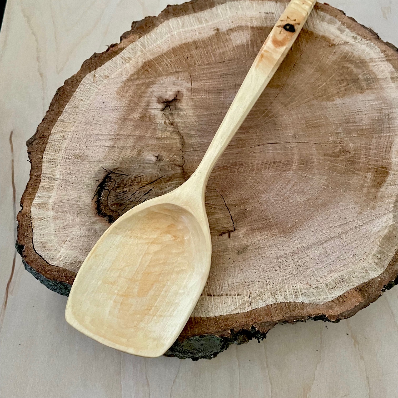 Perfectly Imperfect Maple Cooking Spoon