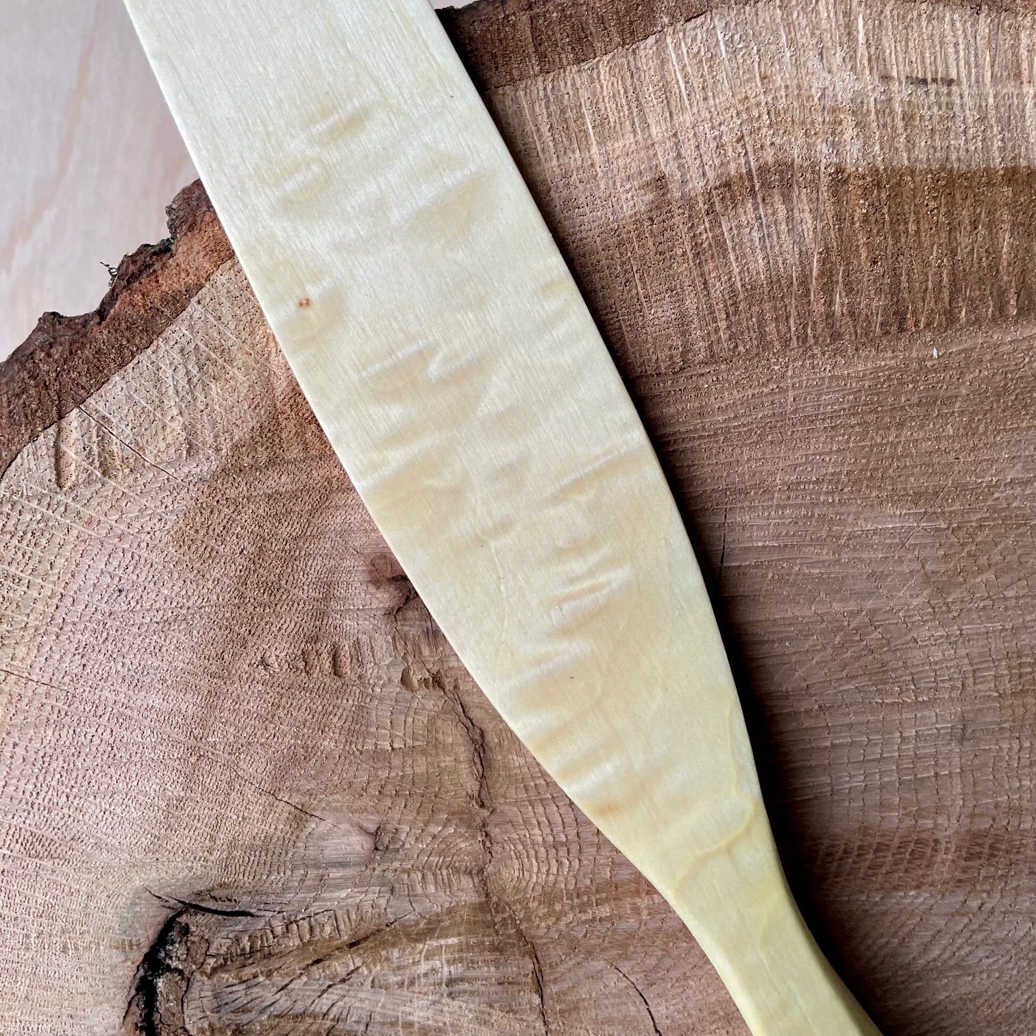 Special Quilted Maple Spurtle