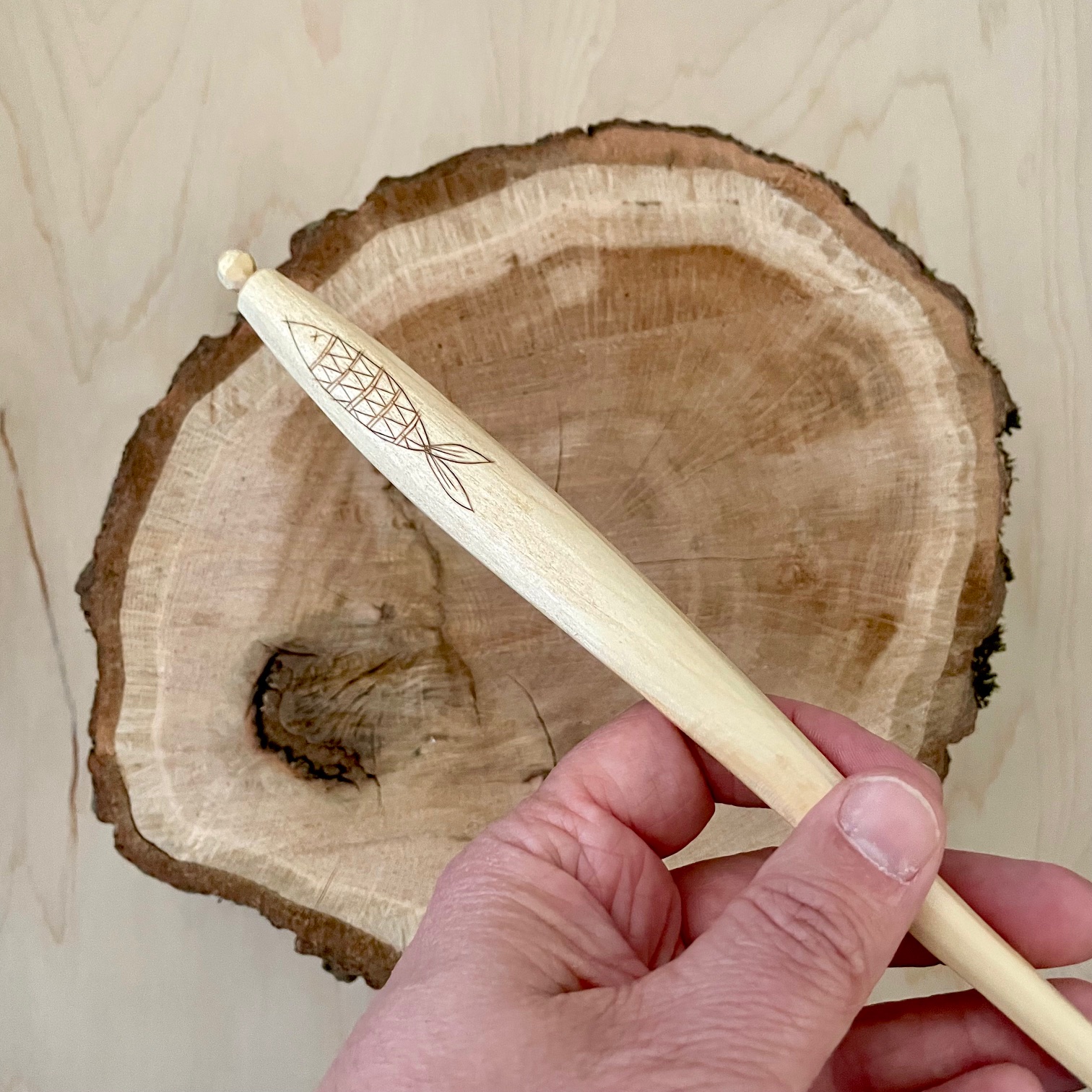 Maple Cooking Spoon — Fish Kolrosing