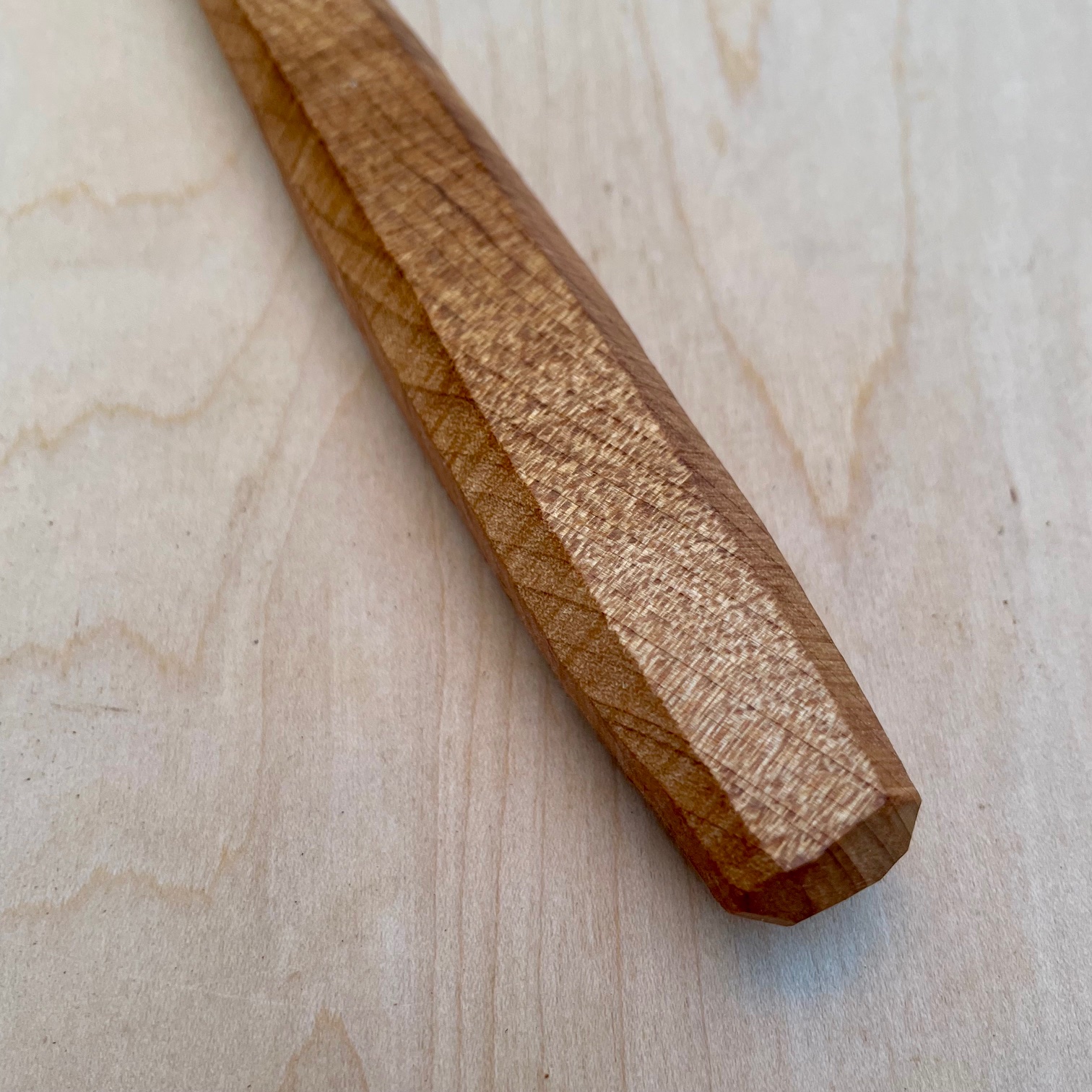 12" Maple Roughsawn Cooking Spoon
