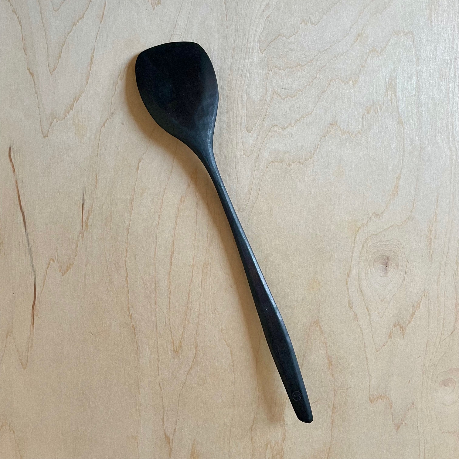 13" Maple Shou Sugi Ban Spoon 