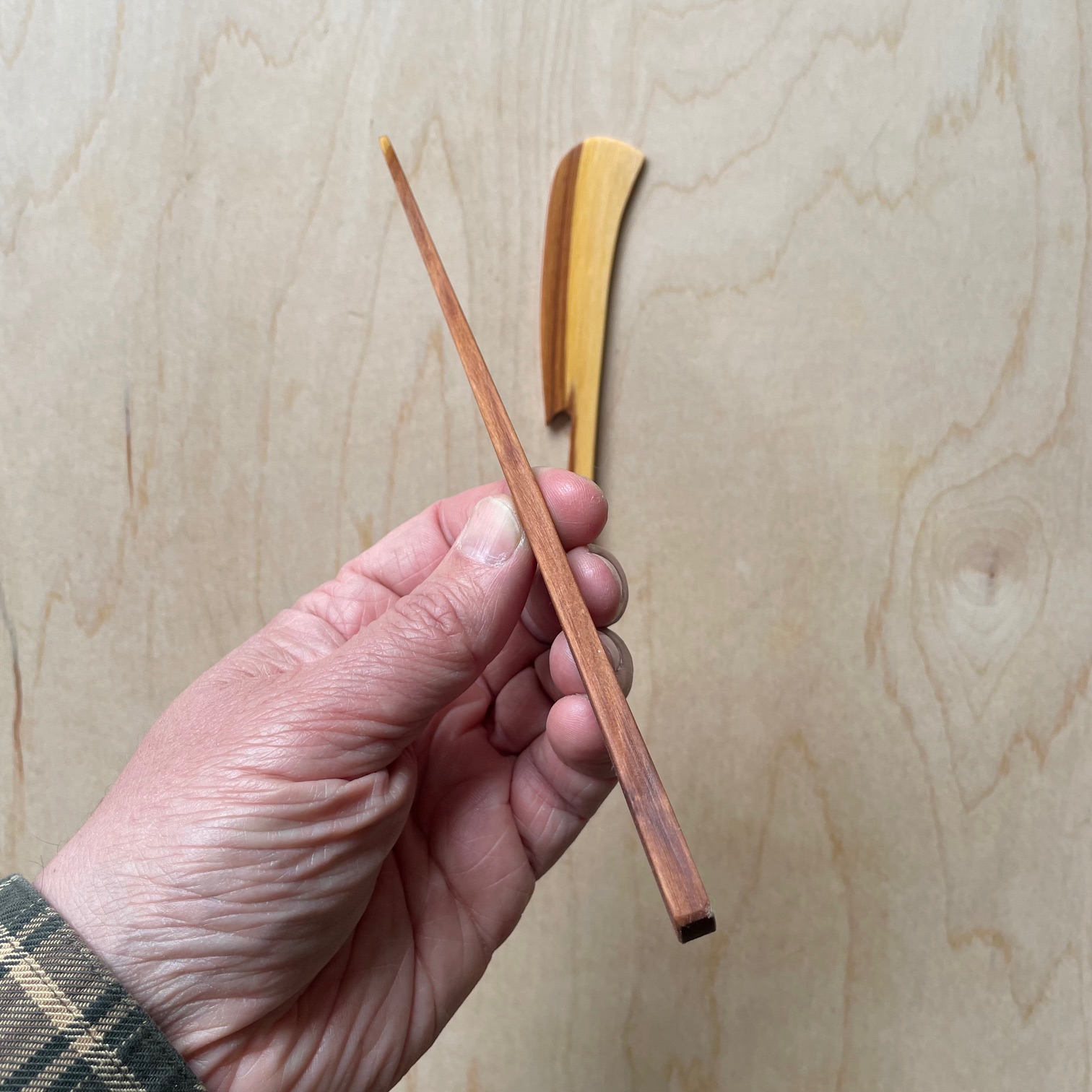 Hand-carved Spreaders - Set of 2