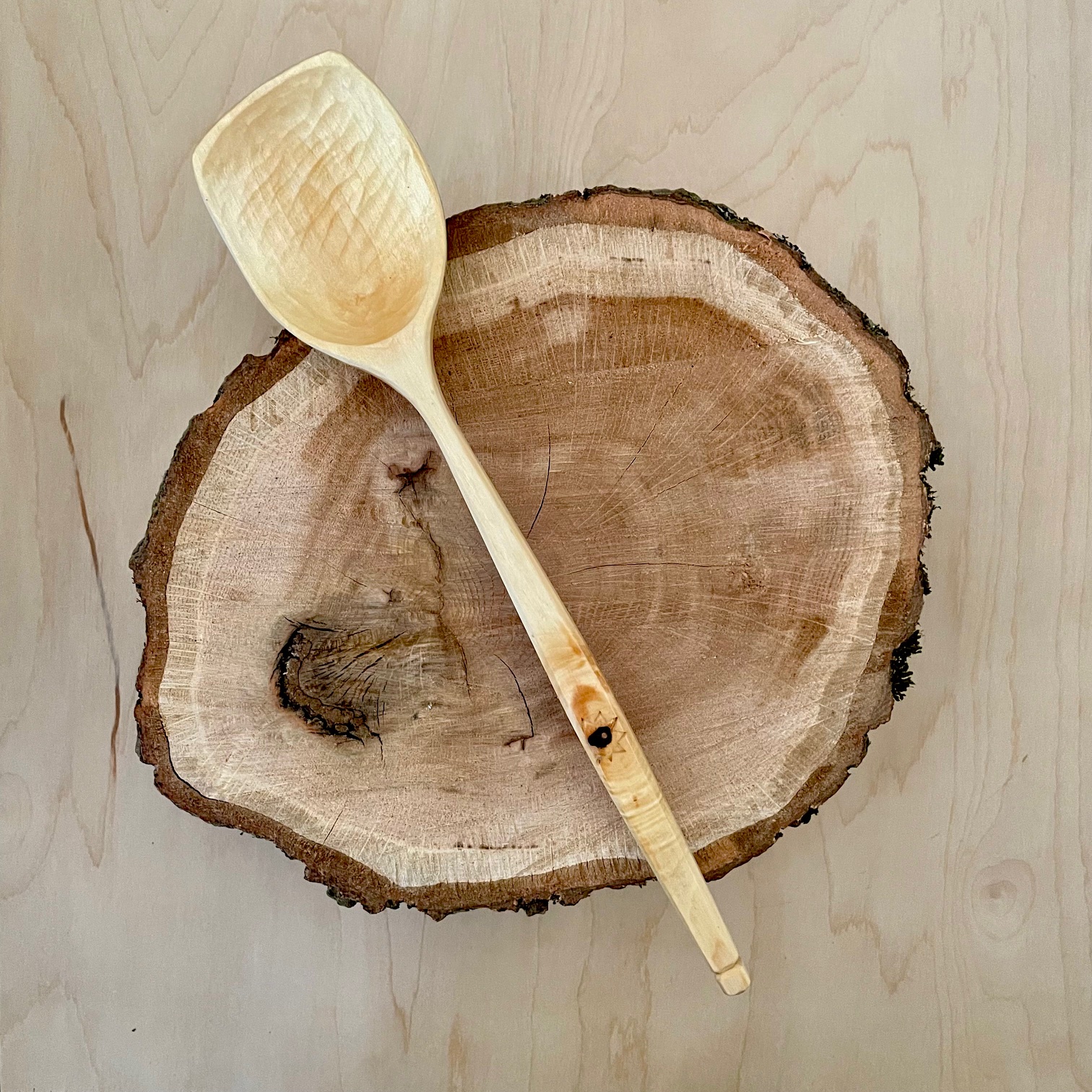 Perfectly Imperfect Maple Cooking Spoon