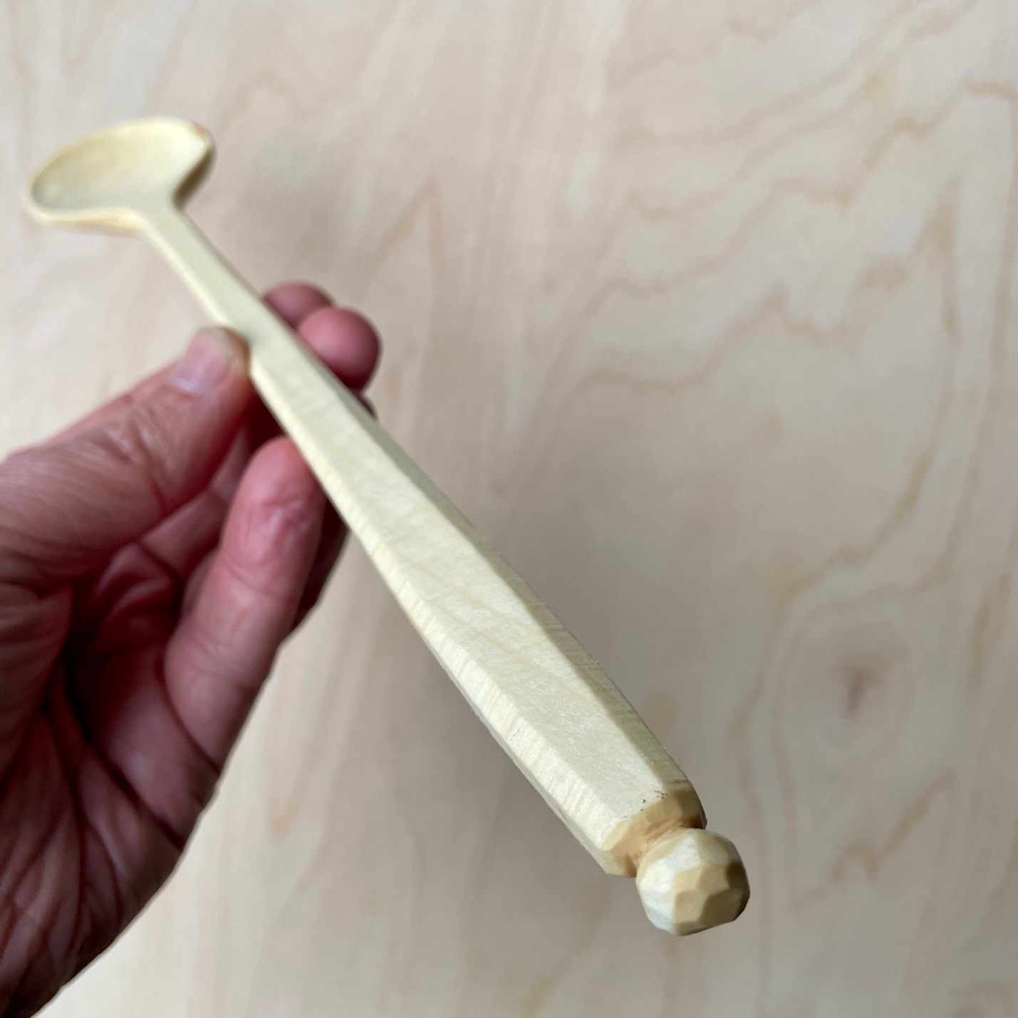 11" Maple stirring spoon