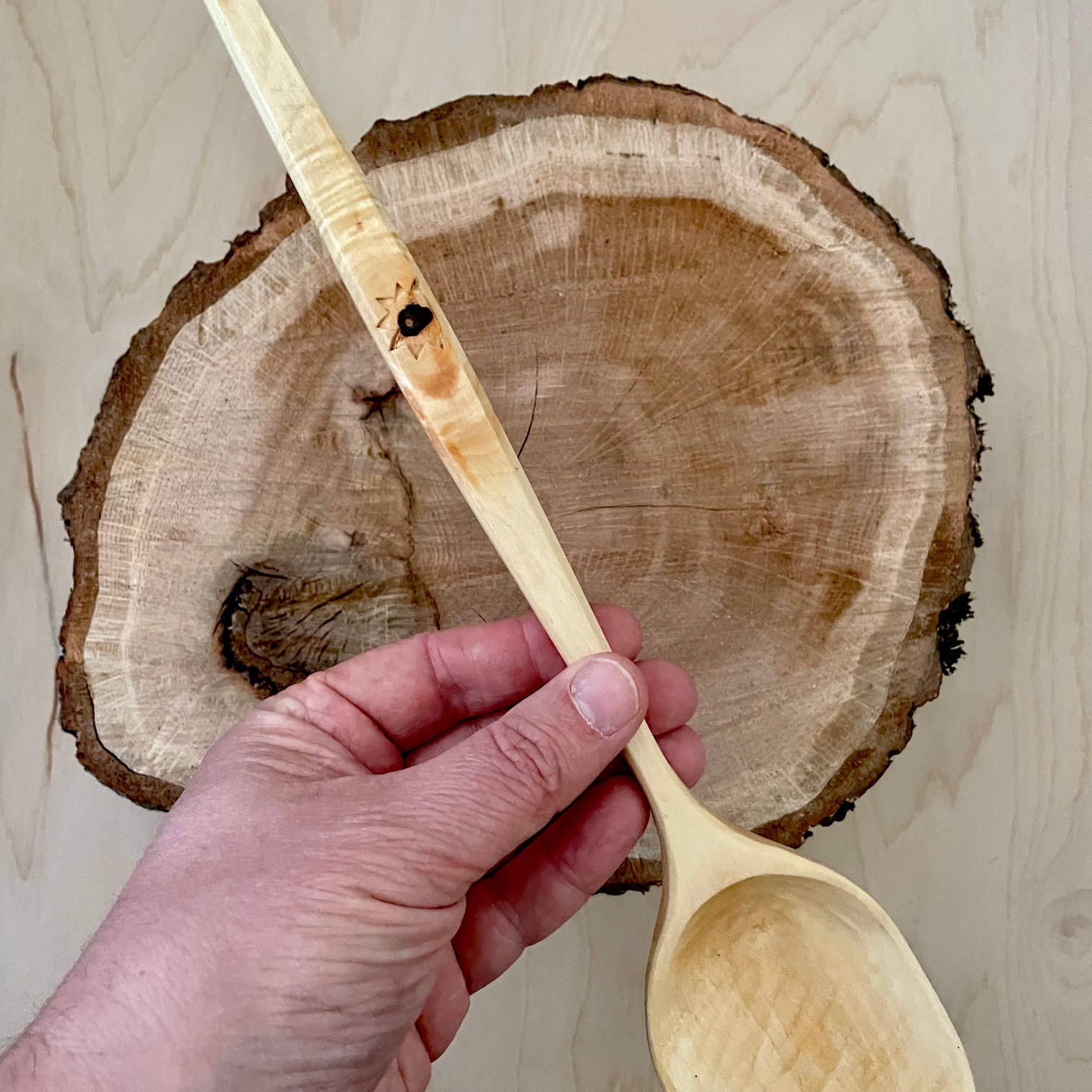 Perfectly Imperfect Maple Cooking Spoon