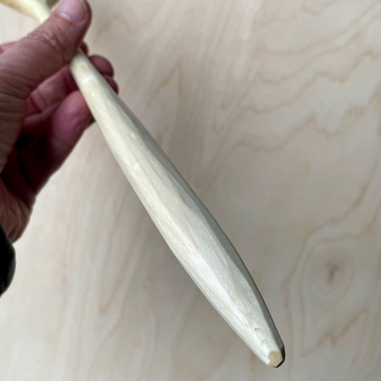 13" Maple cooking spoon