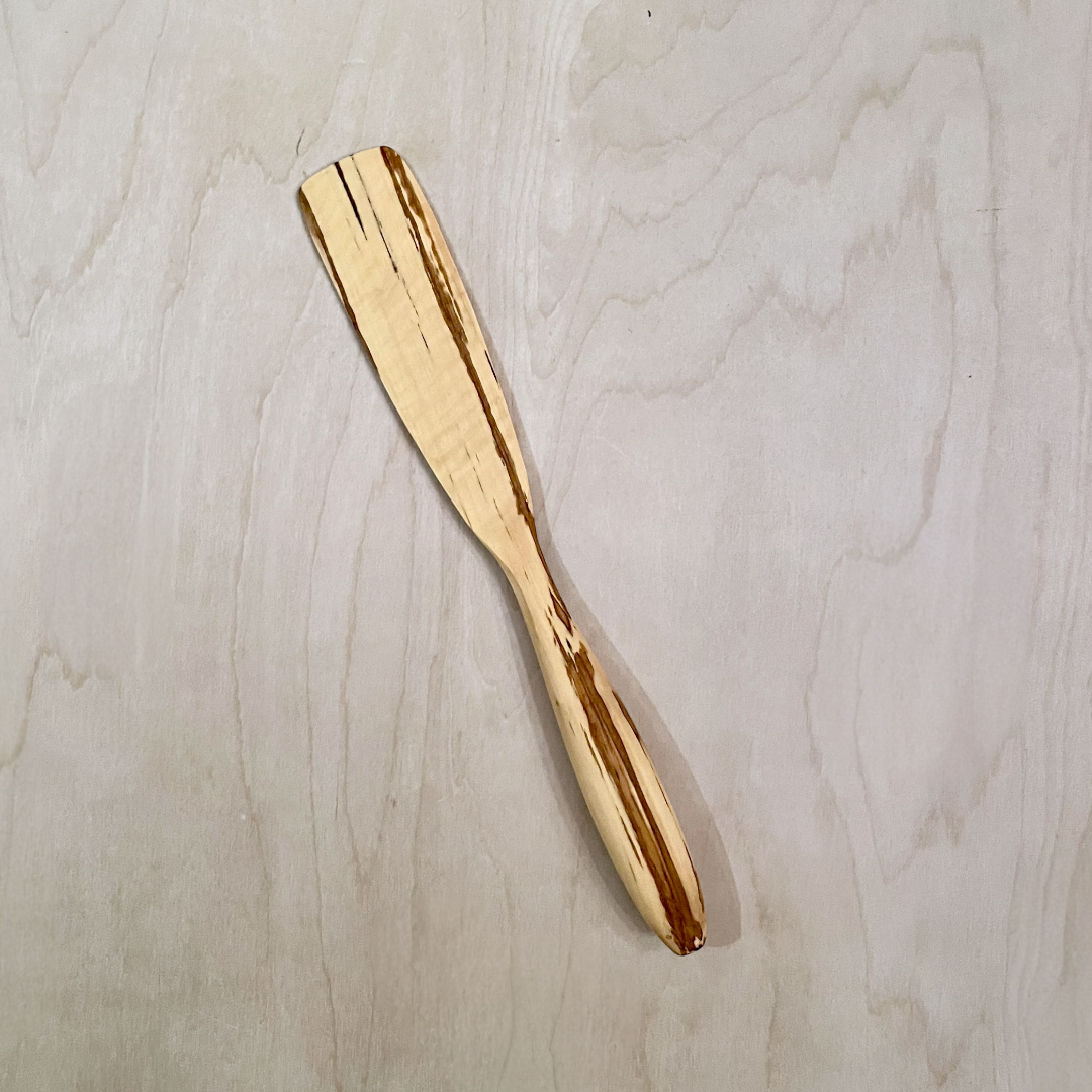 11" Spalted Pear spurtle