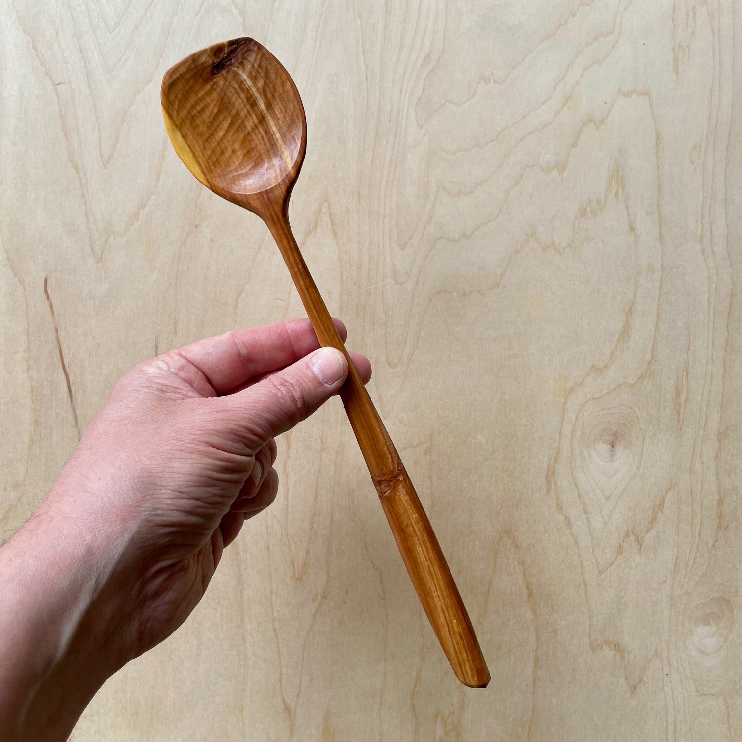 Flat-tipped Knotty Spoon