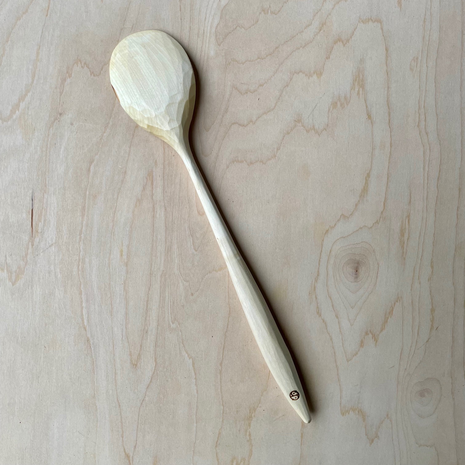 13" Maple cooking spoon