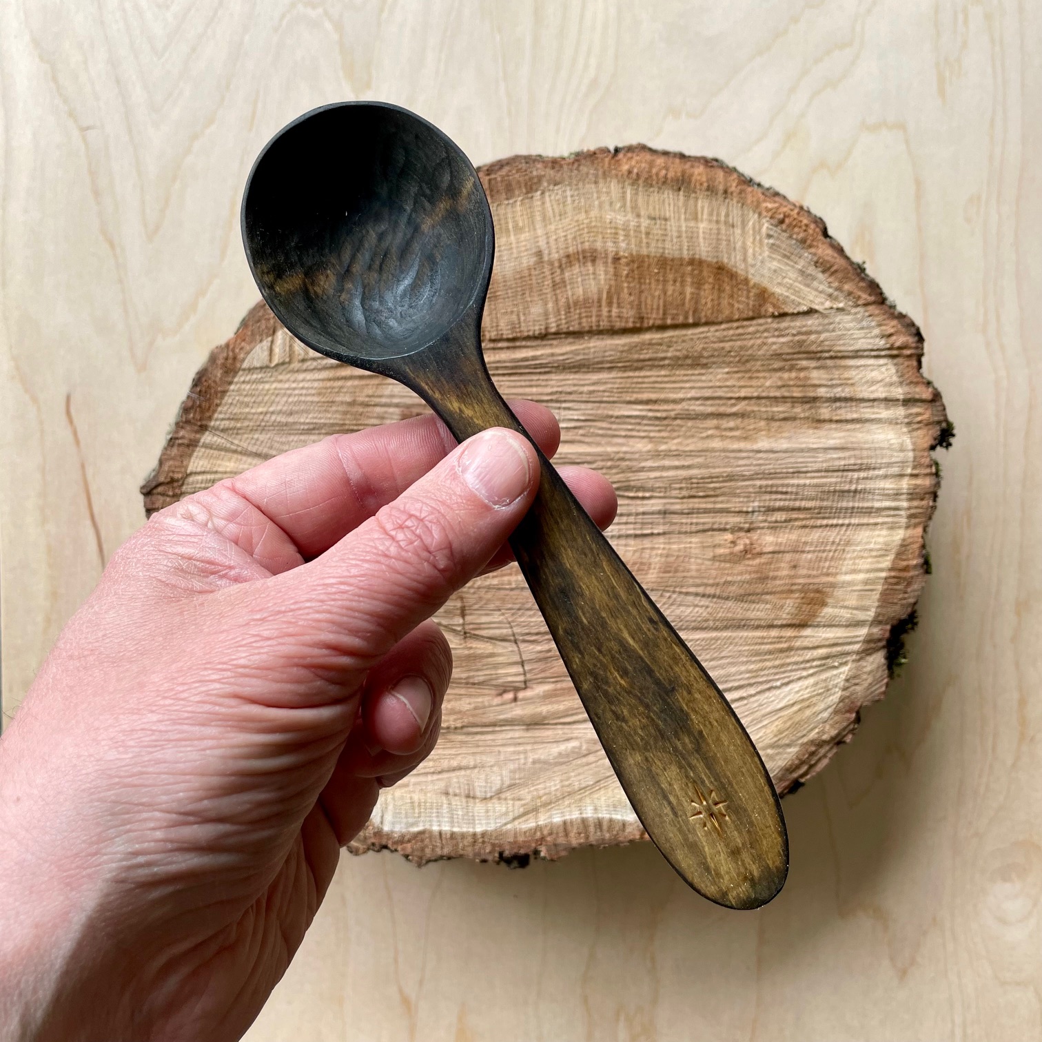 Ebonized Coffee Scoop