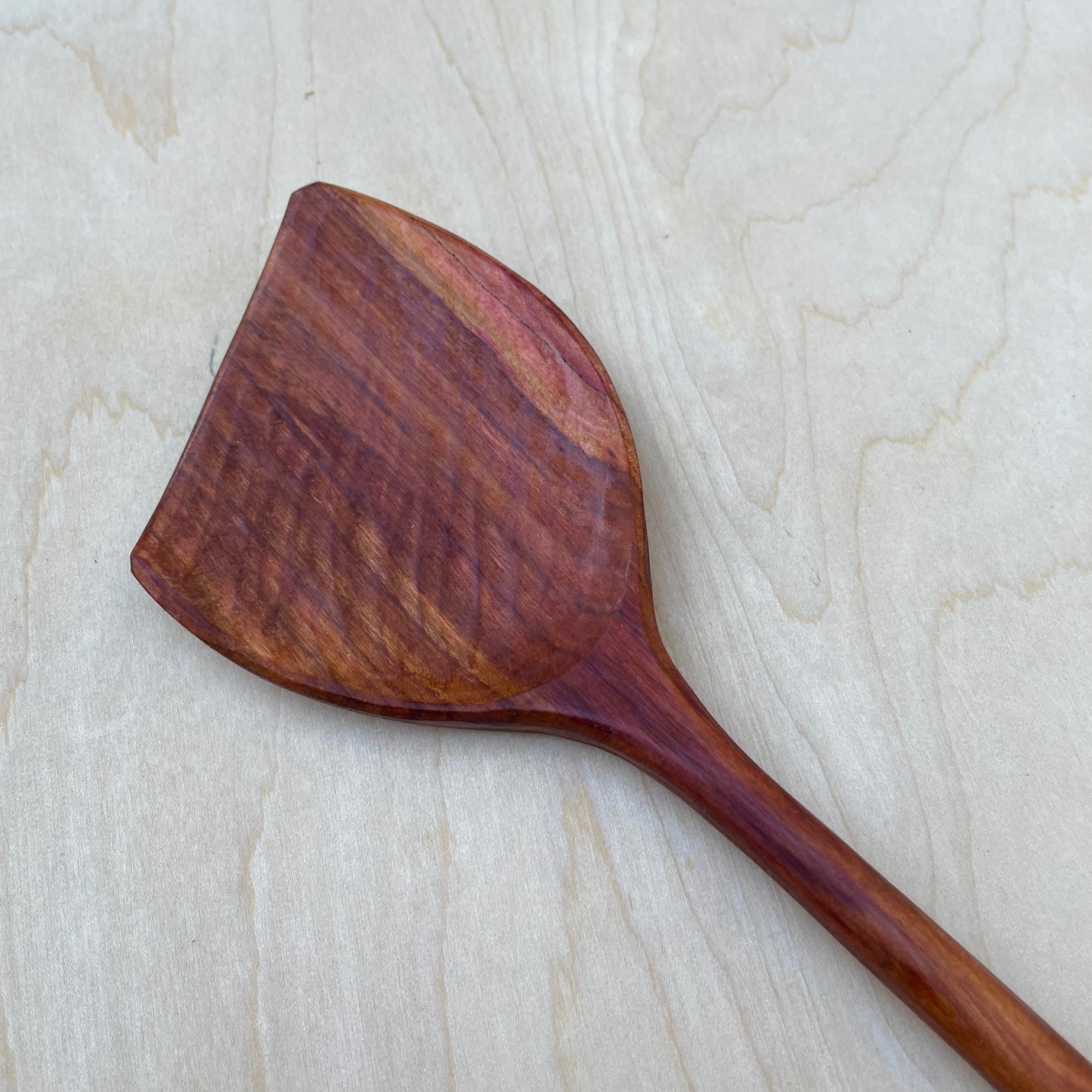 12" Right-handed Cherry scraper spoon