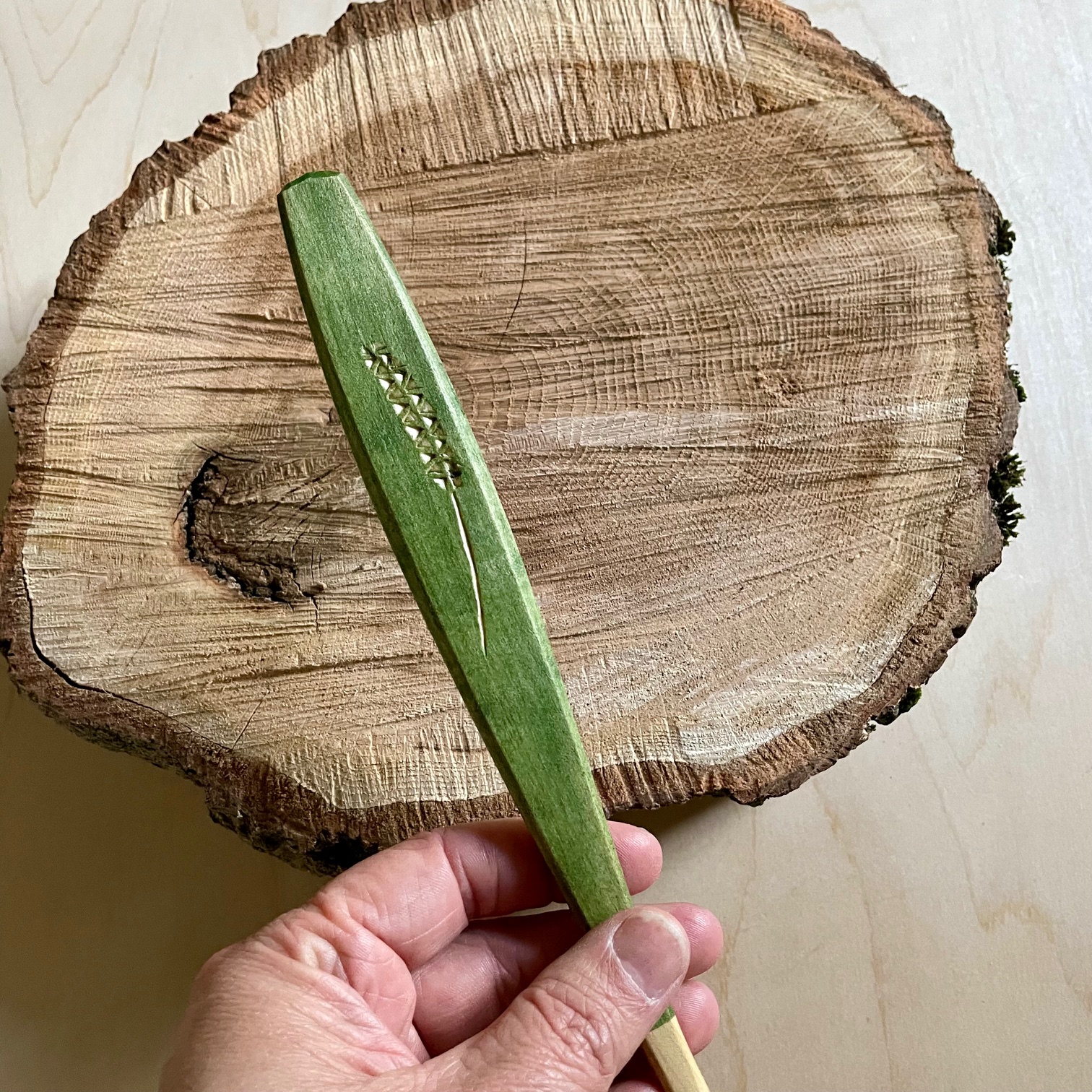 11" Grass Stalk spoon