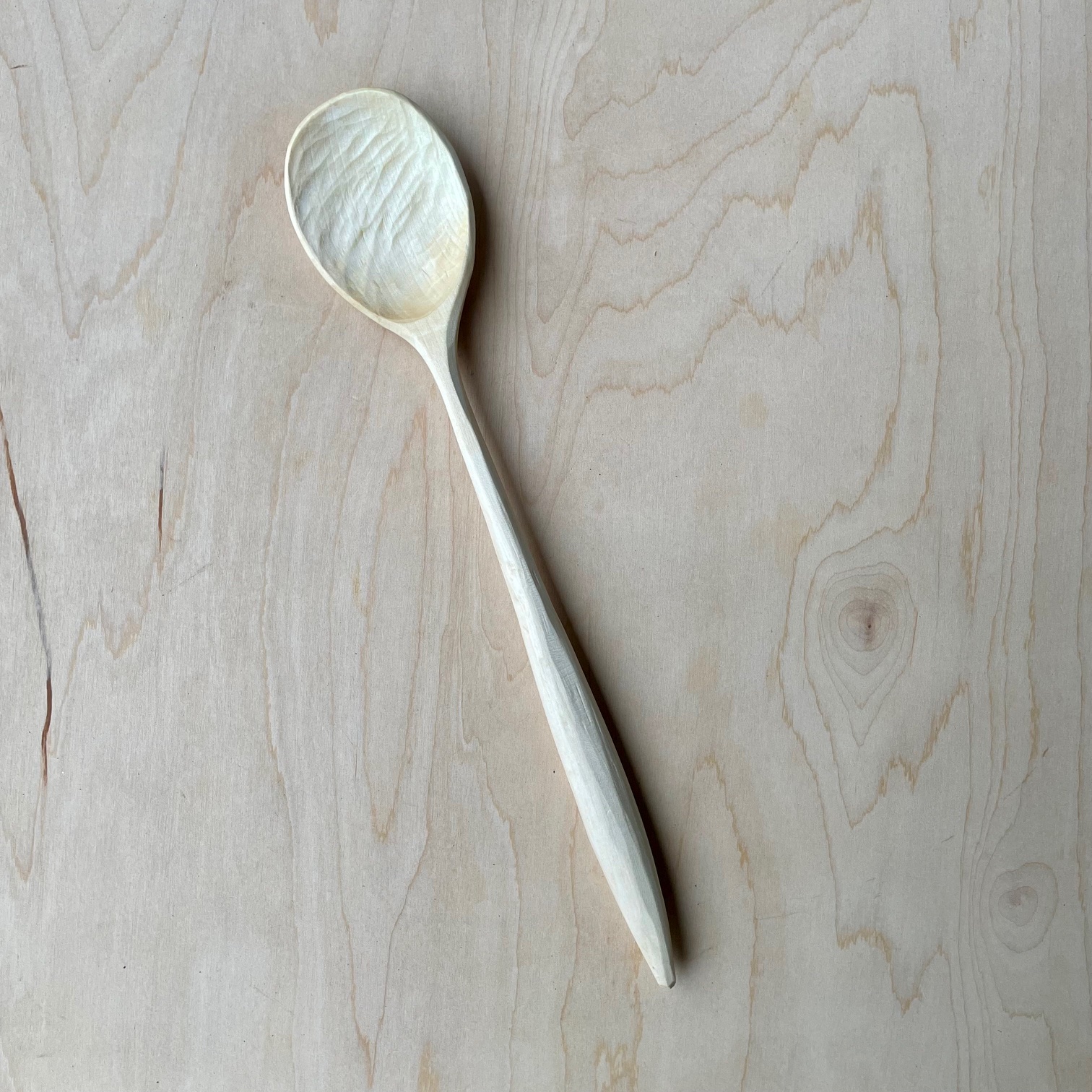 13" Maple cooking spoon