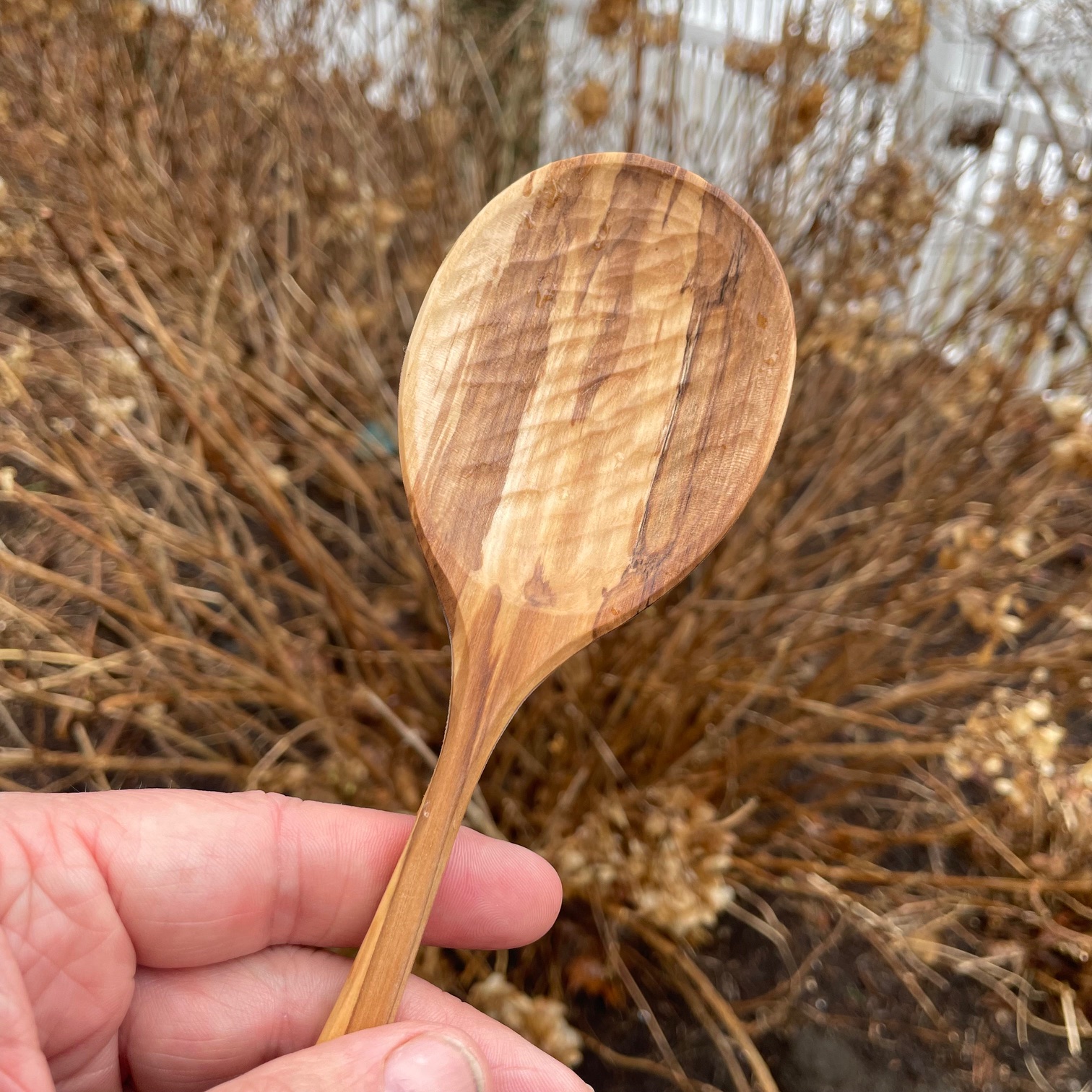 The Songbird Spoon—13" Hickory Serving Spoon