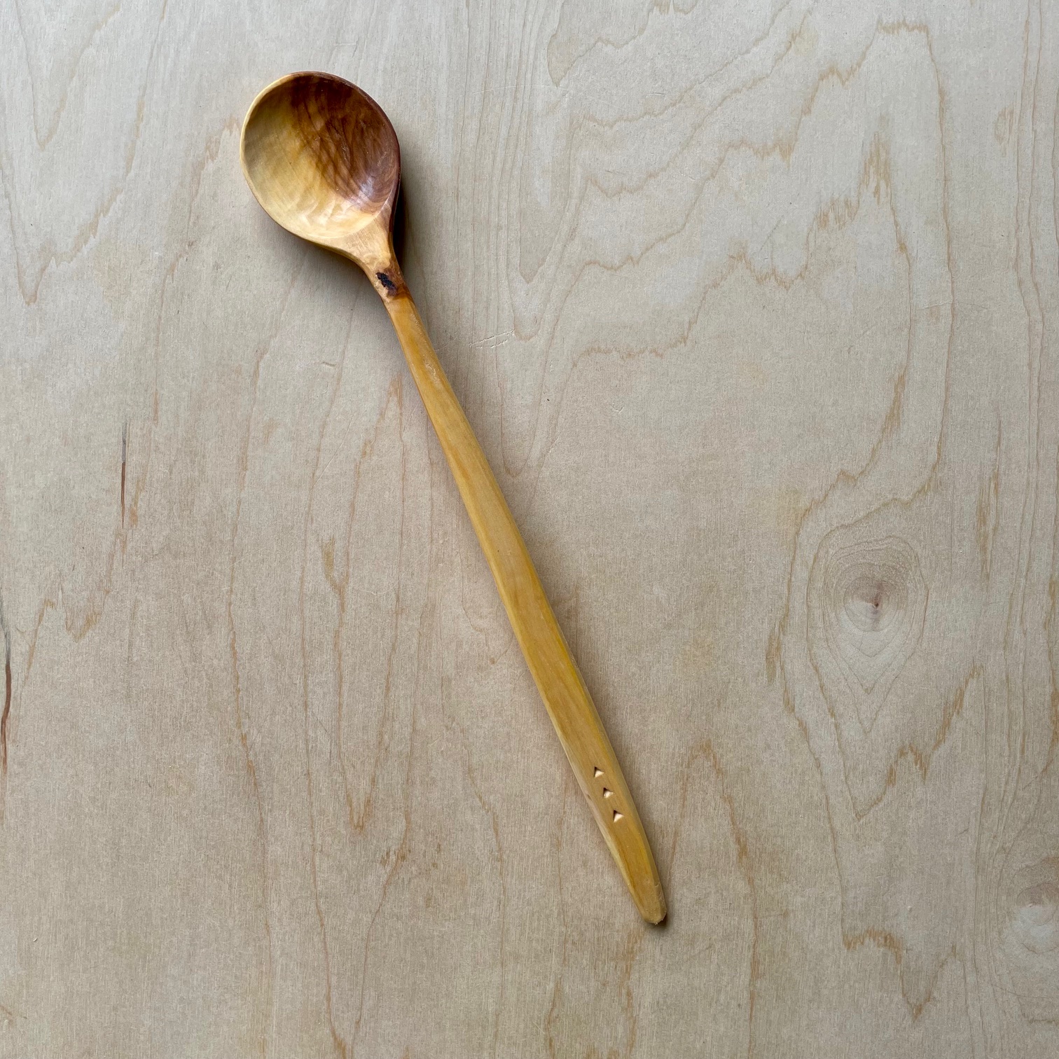 Small Two-Tone Cooking Spoon