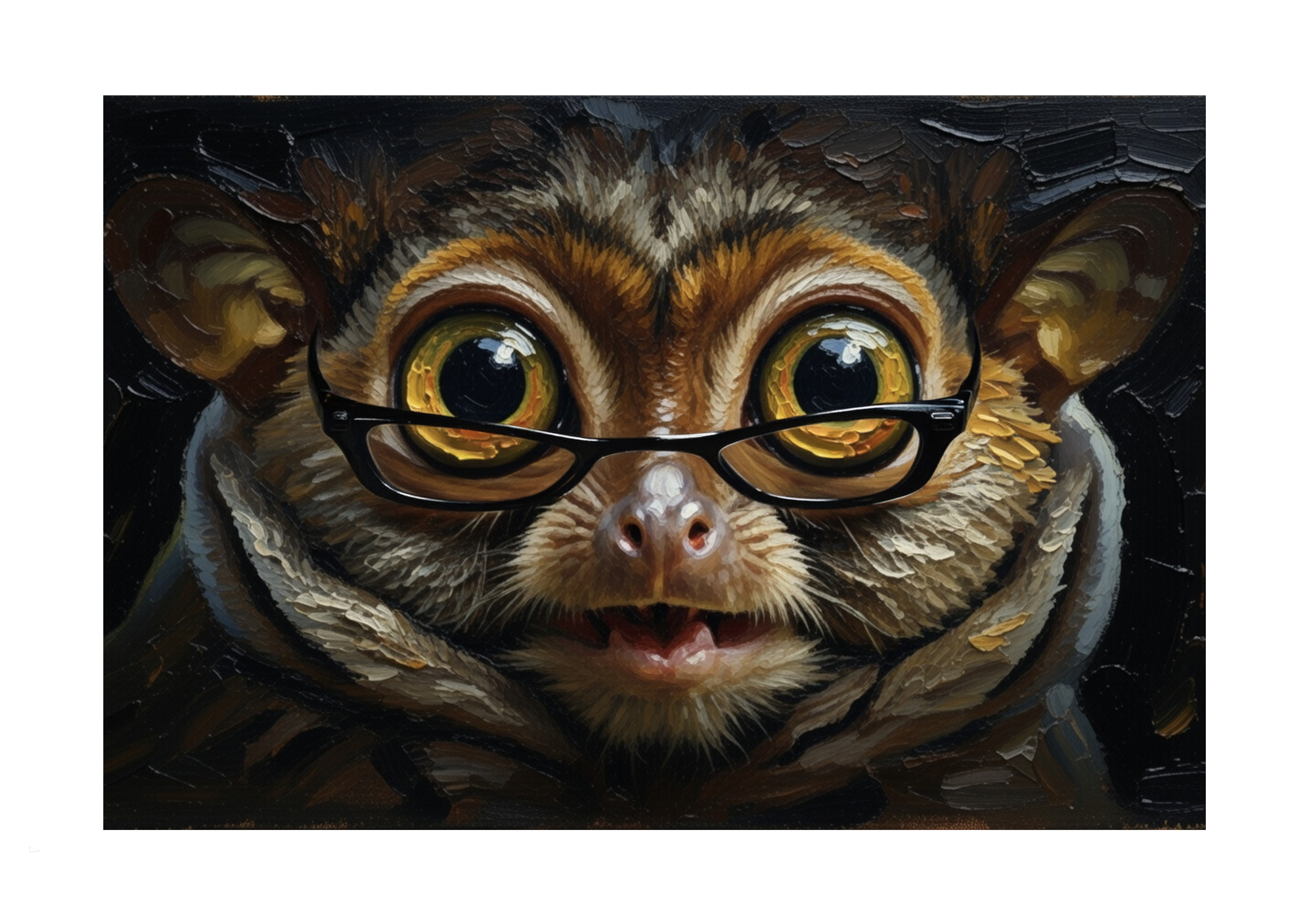 Tarsier W/Glasses