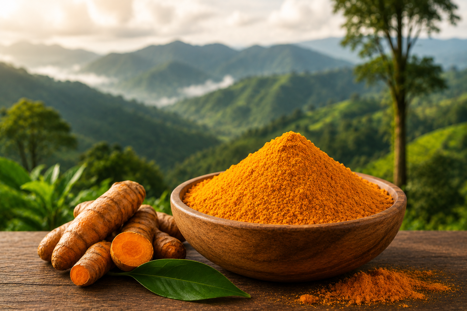 Nilgiris Turmeric Powder — Stone-Ground, Sourced Direct from Gudalur Farmers